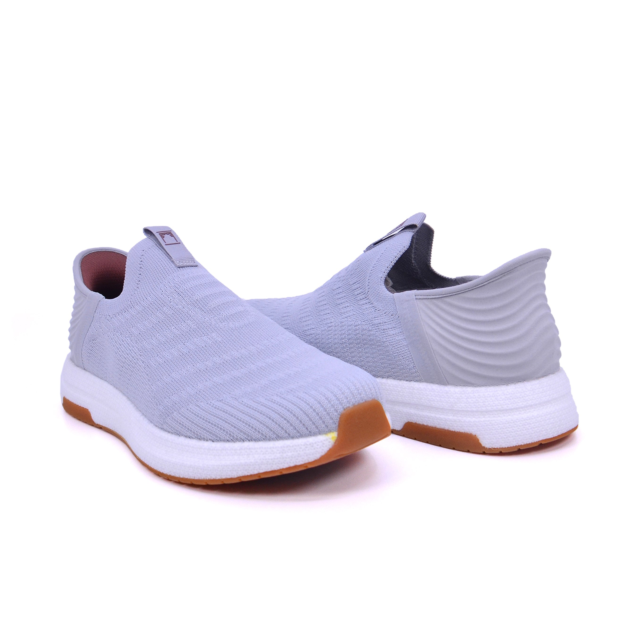 Barjeel Uno  PAT951-3 Men Casual Shoes #color_Gray