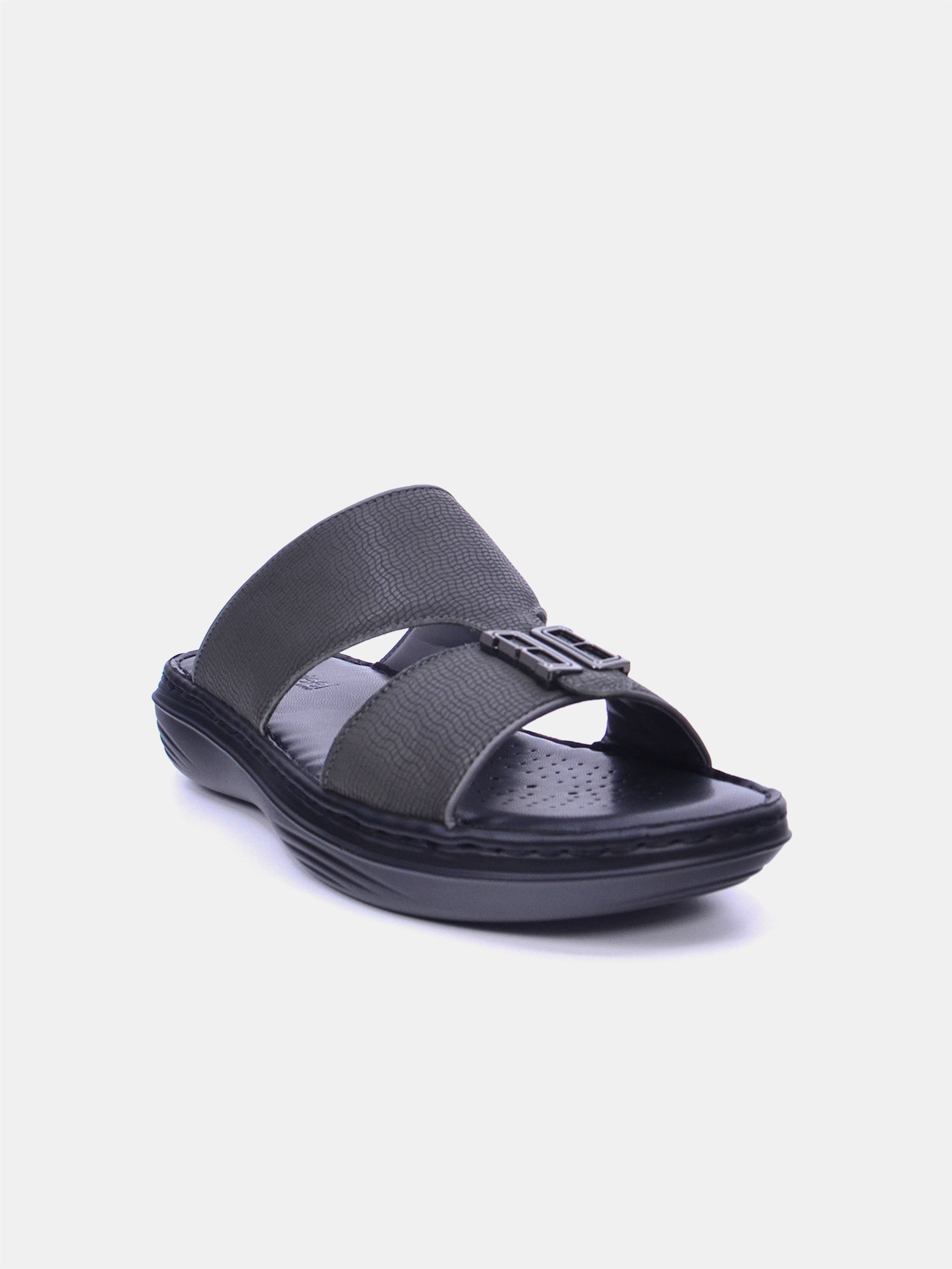Barjeel Uno 21410-63 Men Arabic Sandals #color_Gray