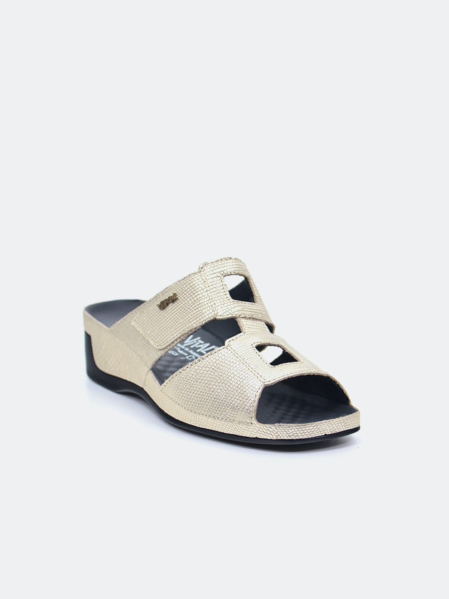 Vital 0813AS Women's Slider Sandals #color_Gold