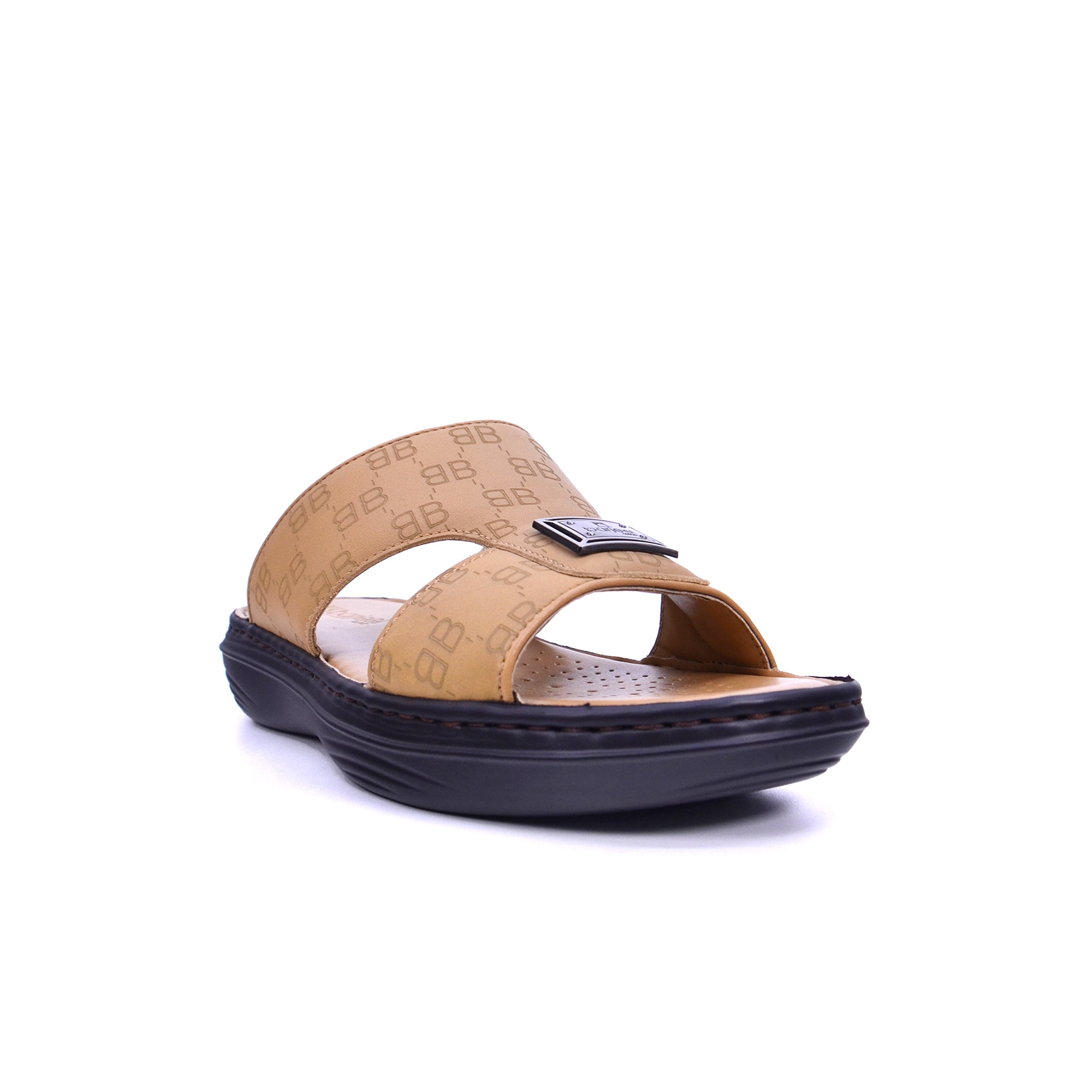 Barjeel Uno 21410-13 Men's Arabic Sandals #color_Beige