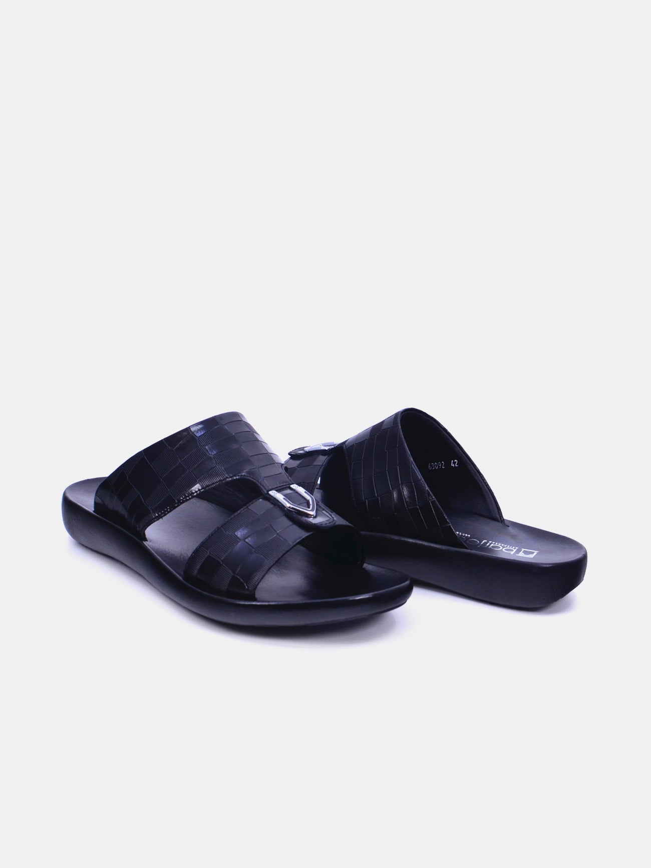 Barjeel Uno 63092 Men's Sandals #color_Black