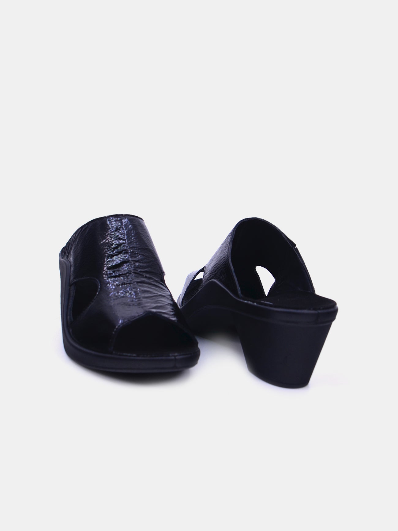 Romika 27160-AR543 Heel Sandals #color_Black