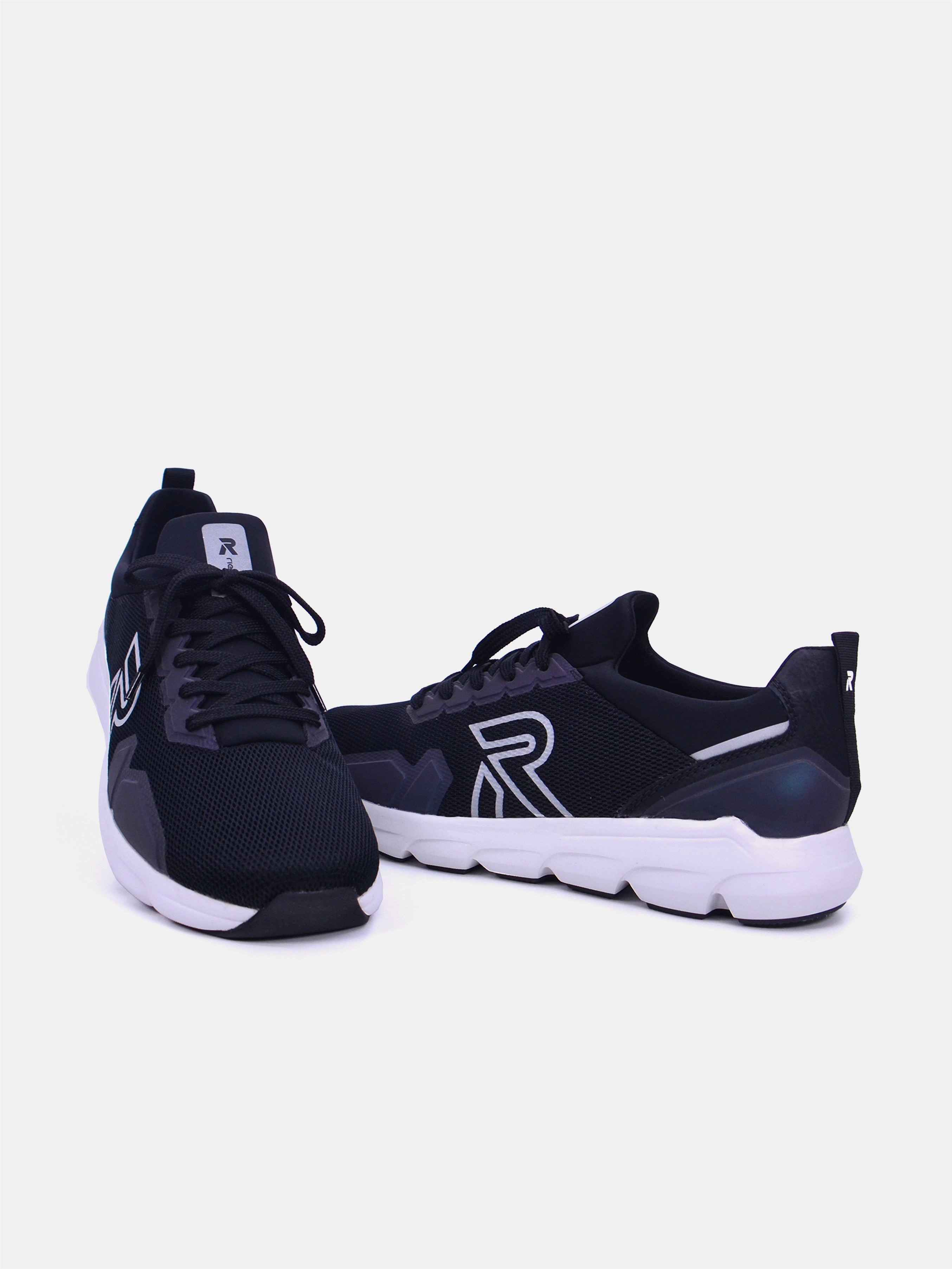 Rieker 07802-45 Men Casual Trainers #color_Black