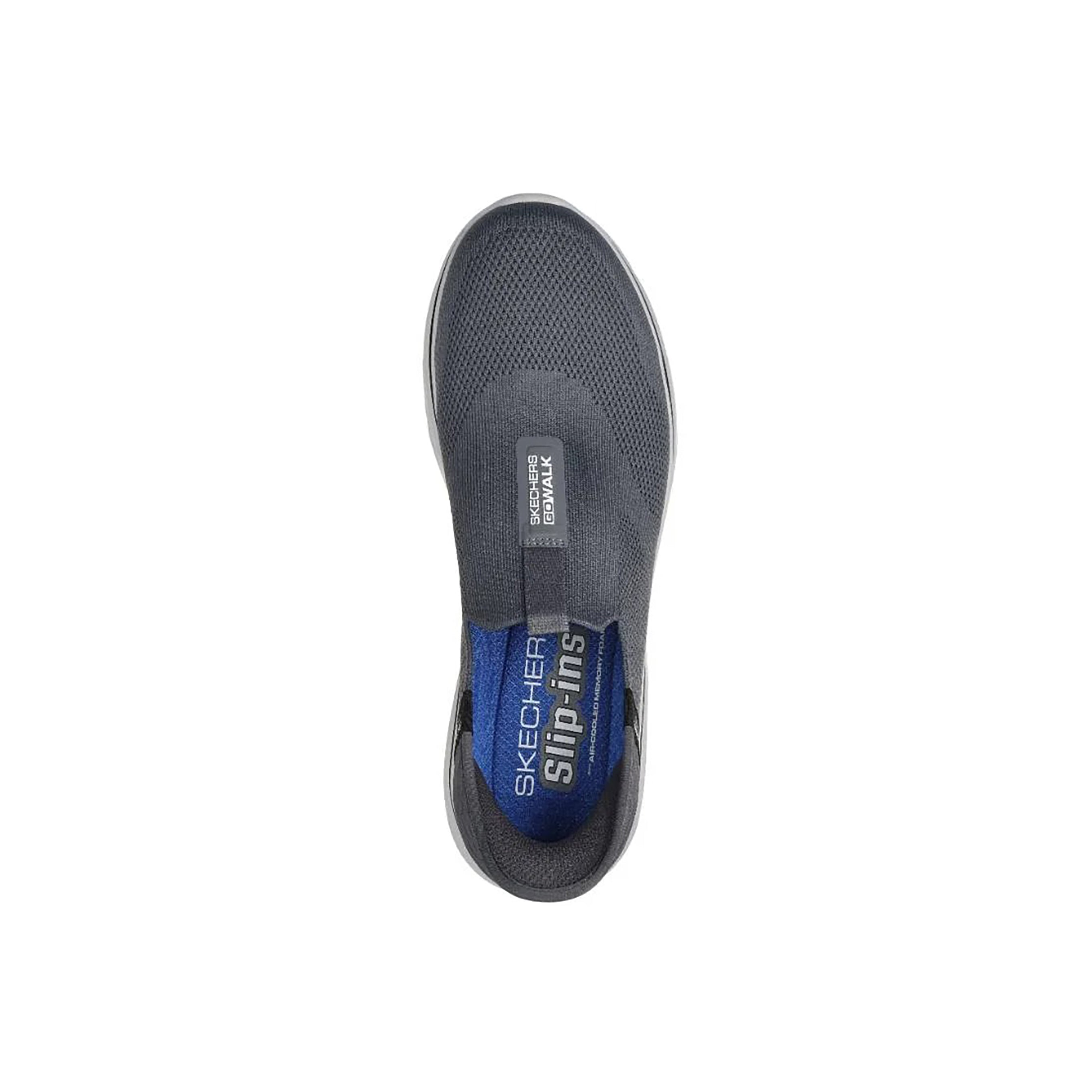 Skechers Men's Go Walk 7 - Easy On 2 Extra Wide Fit Shoes #color_gray