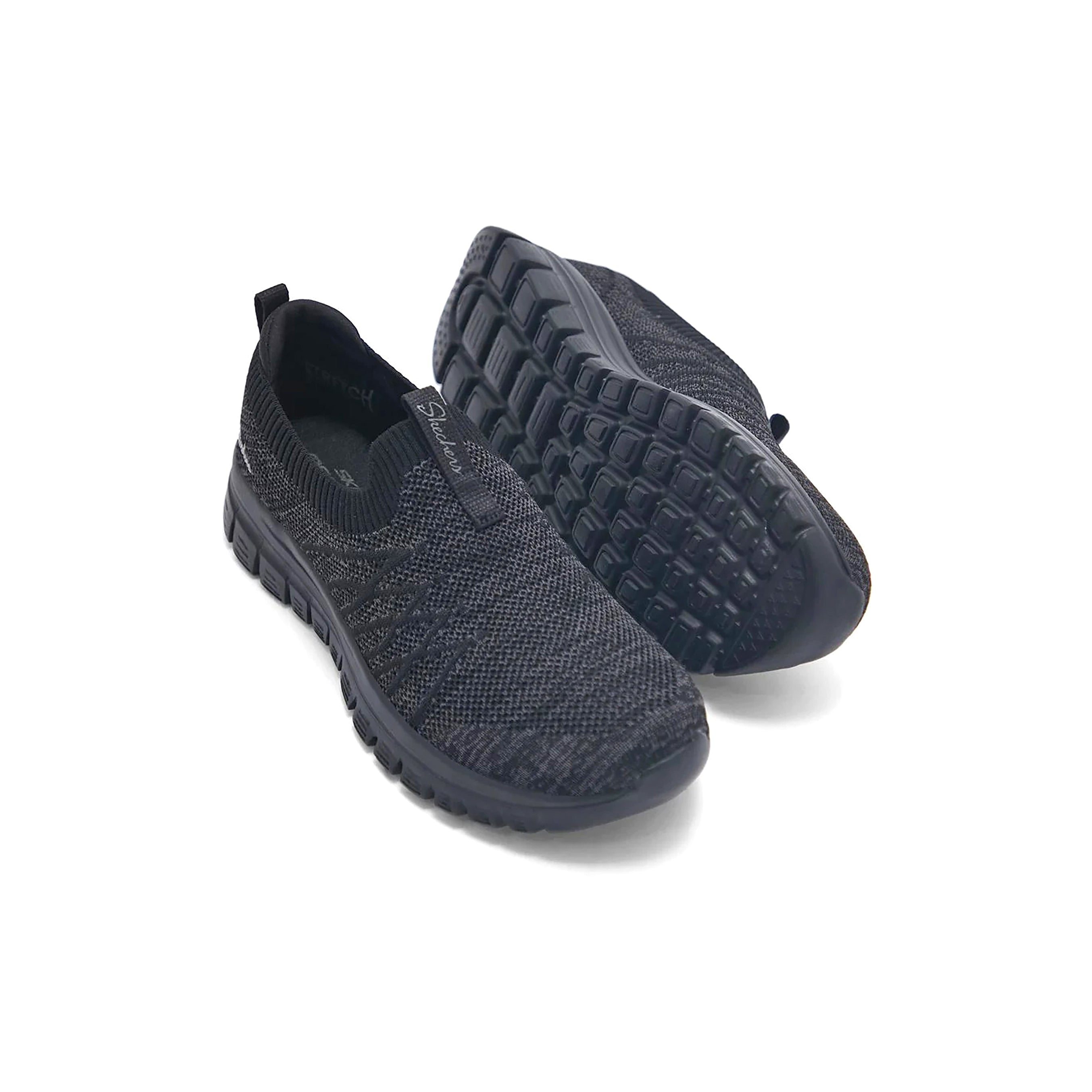 Skechers Women's Graceful - Good Vibe Shoes #color_black