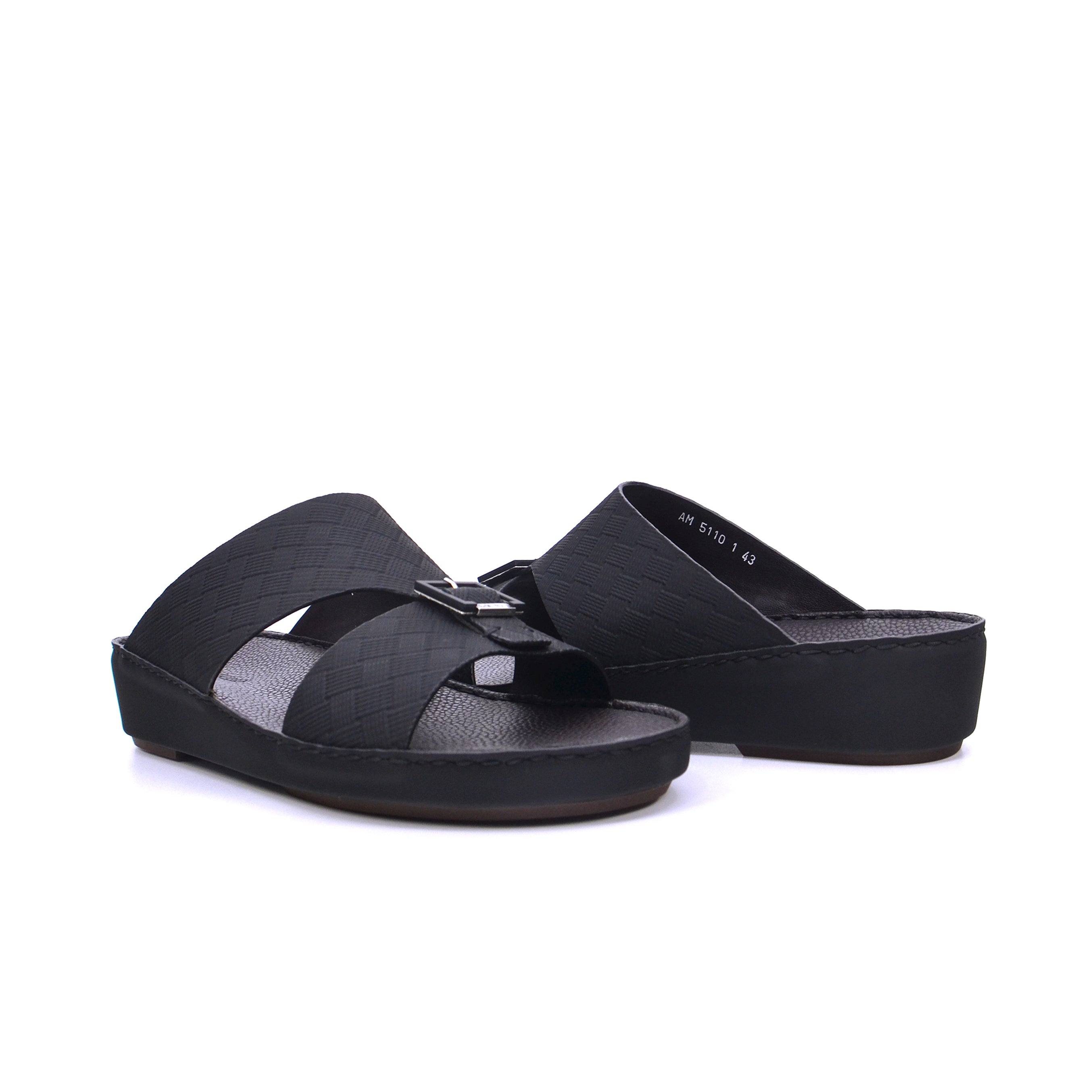 Al Maidan AM-5110 Men's Sandals #color_Black