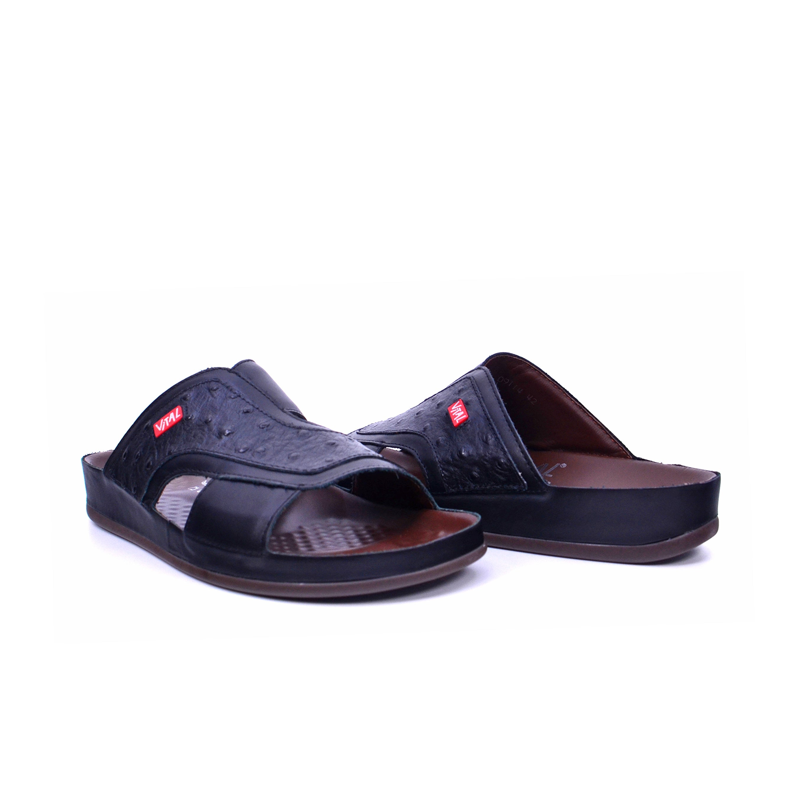 Vital Nappa/Thomas 09114B-26383-99 Men's Sandals #color_Black