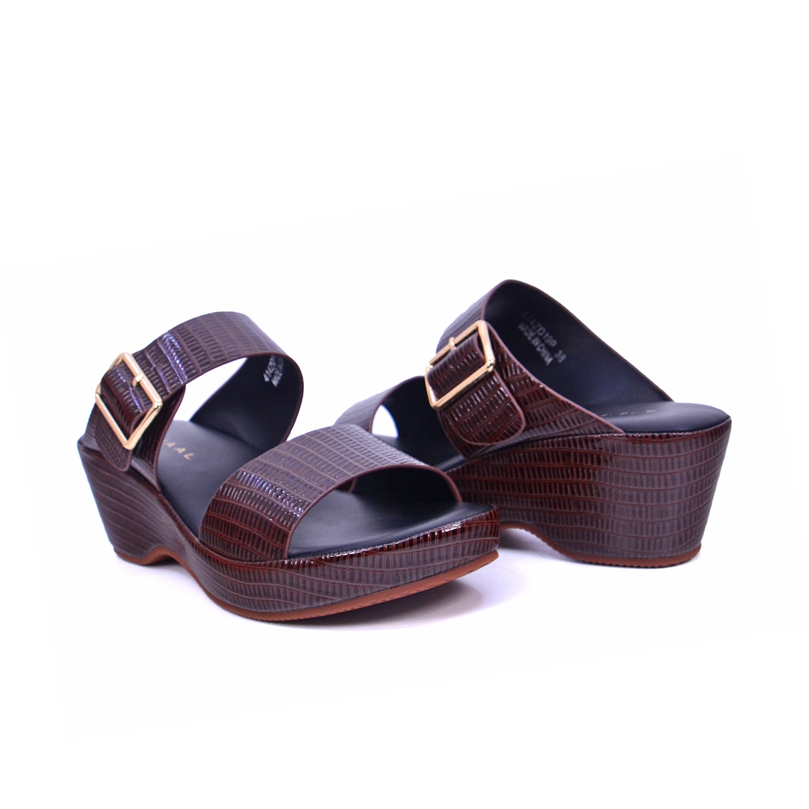 Mynaal 414Zd19P Women's Slip-On Sandal #color_Brown