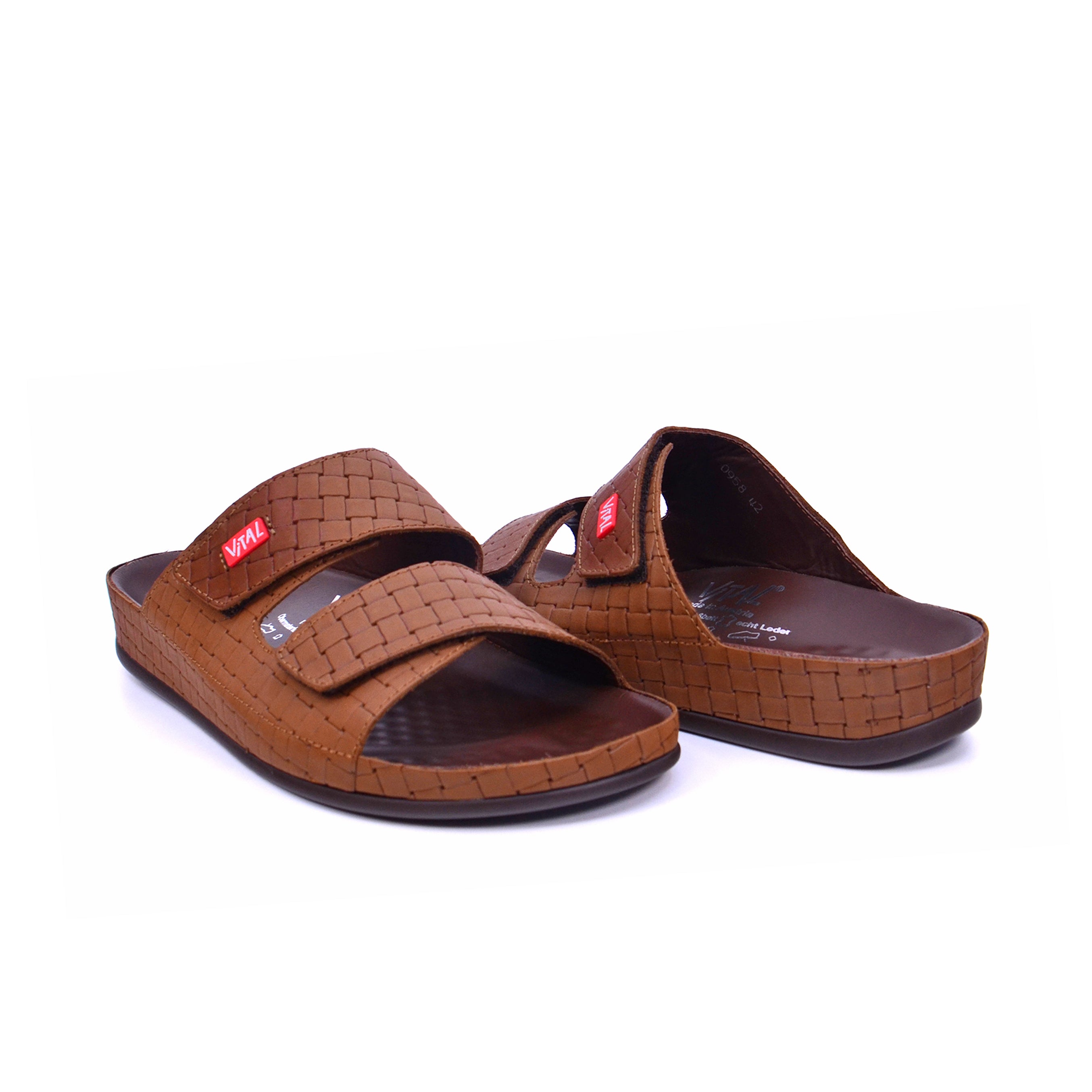 Vital Maxi Antik 0958B-445-32 Men's Sandals #color_Brown