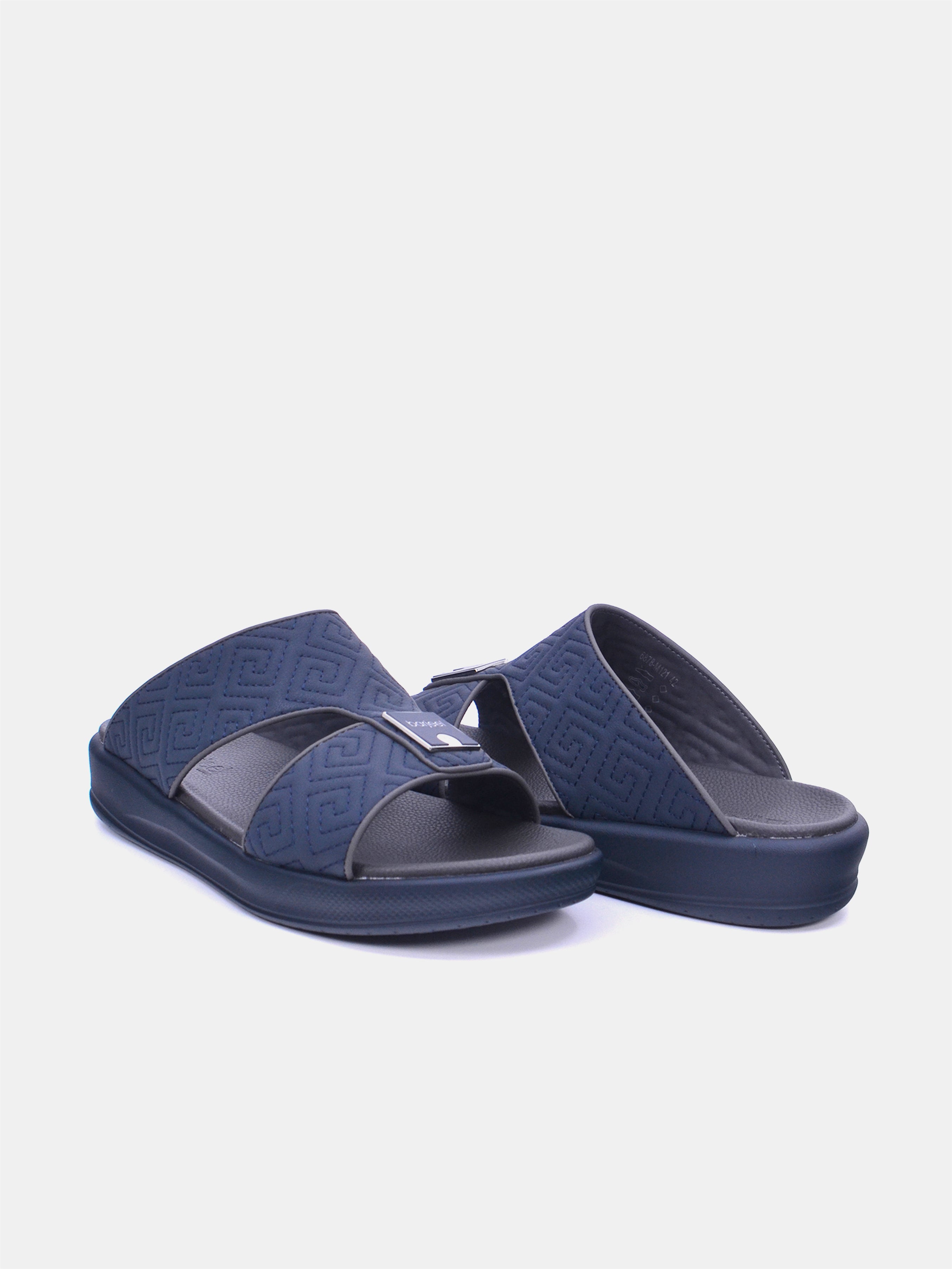 Barjeel Uno M 121 Men's Arabic Sandals #color_navy