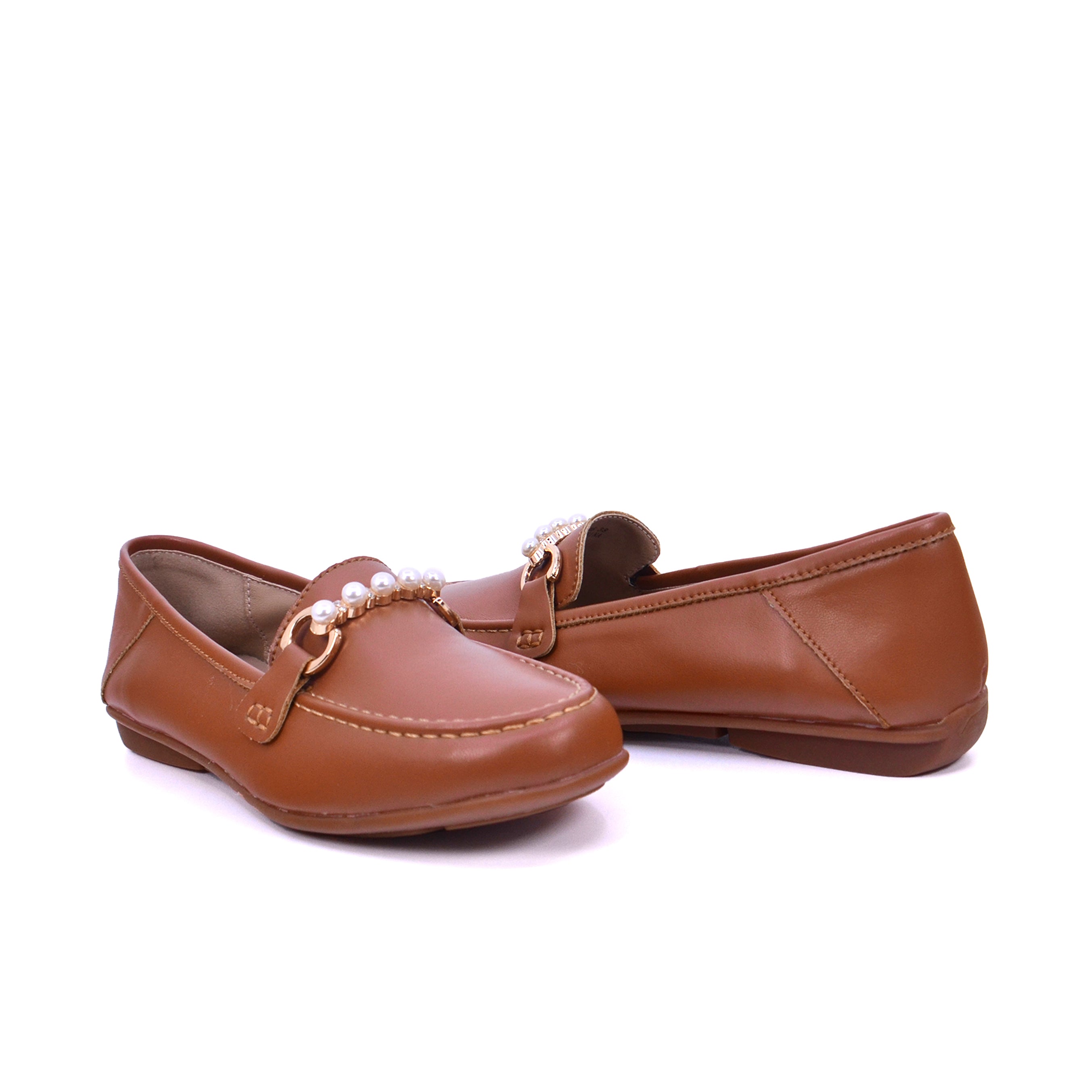 Michelle Morgan 219RC606 Women's Flat Sandals #color_Brown