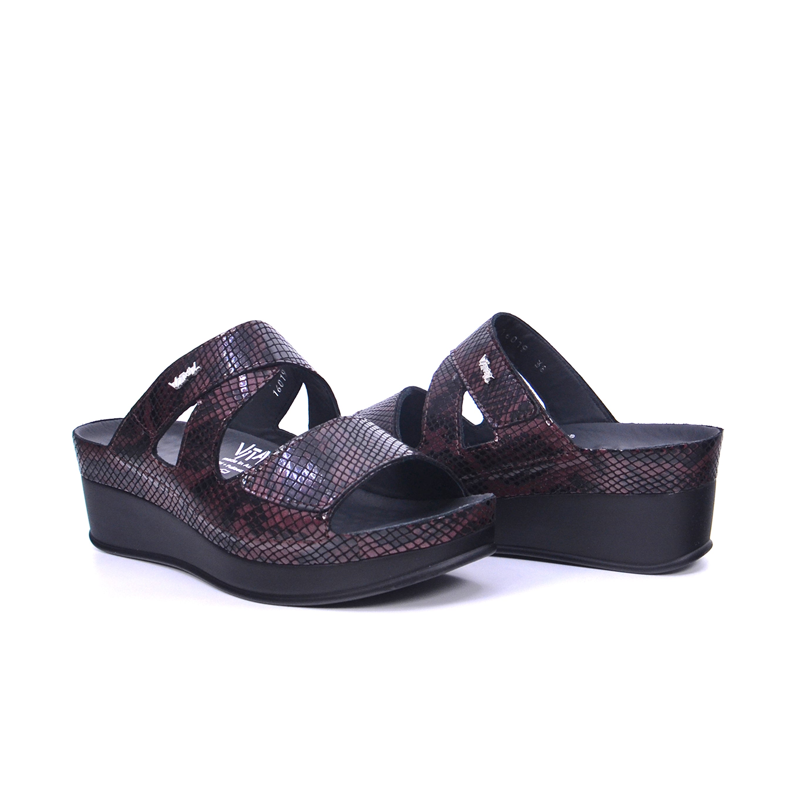 Vital 16019AS/162 Women's Sandals #color_Maroon