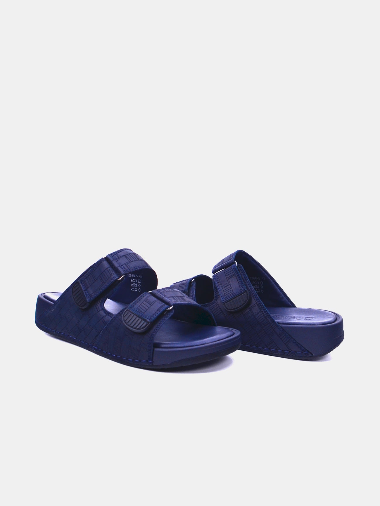 Barjeel Uno 2368-5 Men's Arabic Sandals #color_navy
