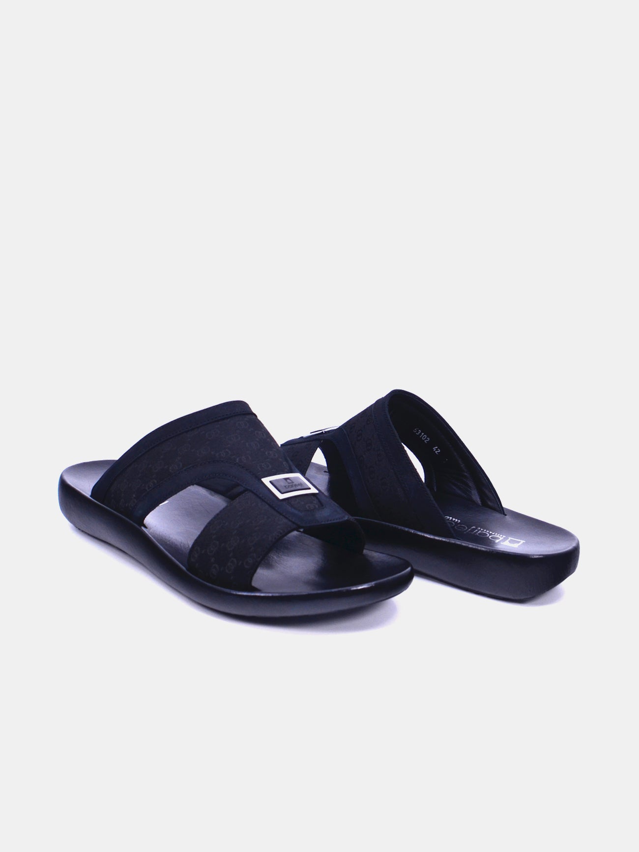Barjeel Uno 63102 Men's Sandals #color_Black