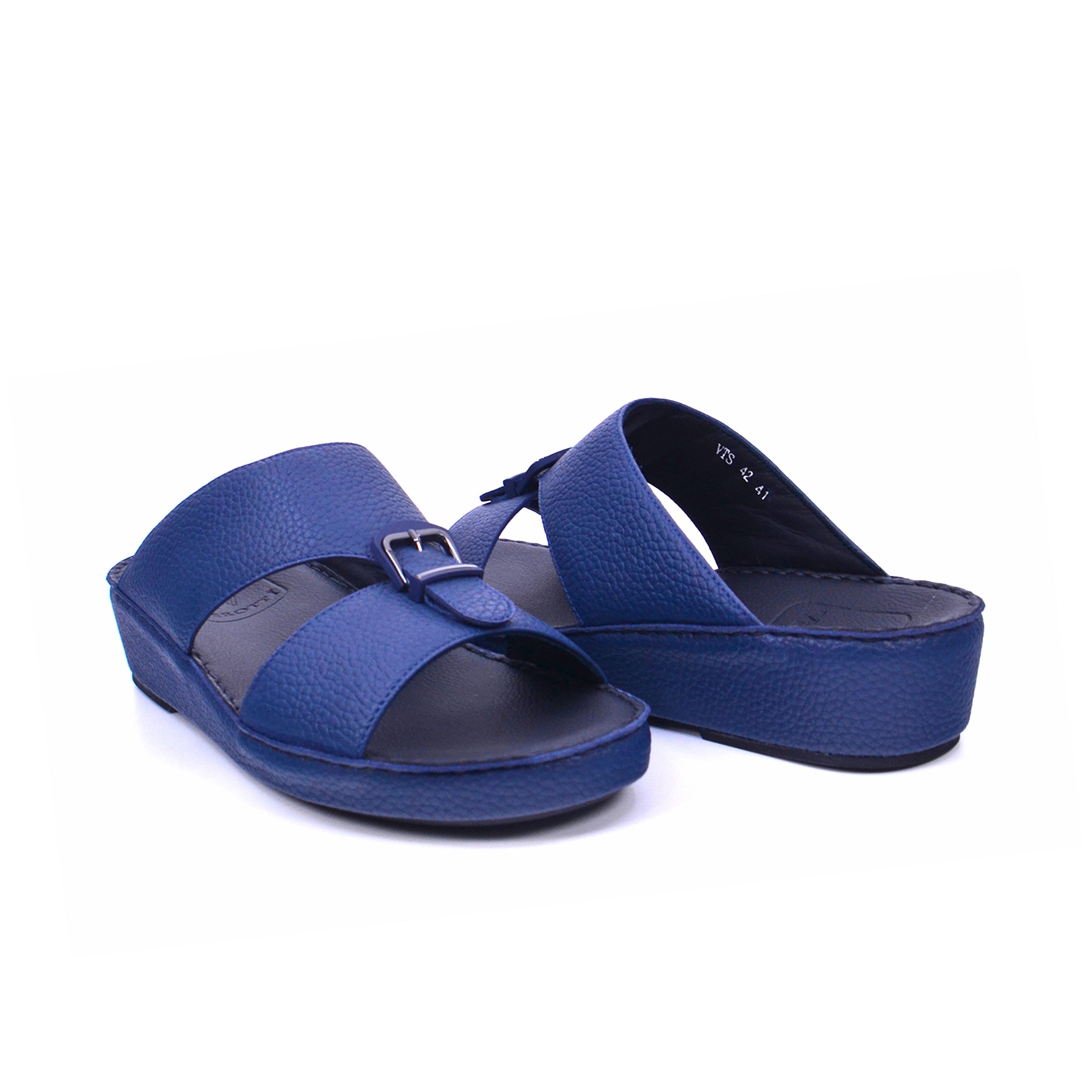 Verotti VTS-42 Men's Arabic Sandals #color_Navy