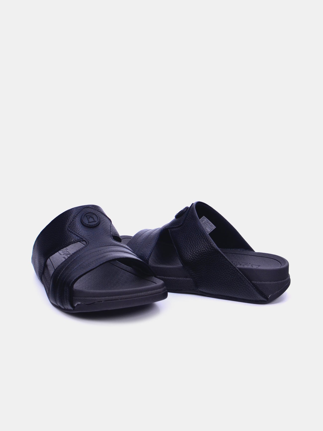 Barjeel Uno 20249 Men's Arabic Sandals #color_Black