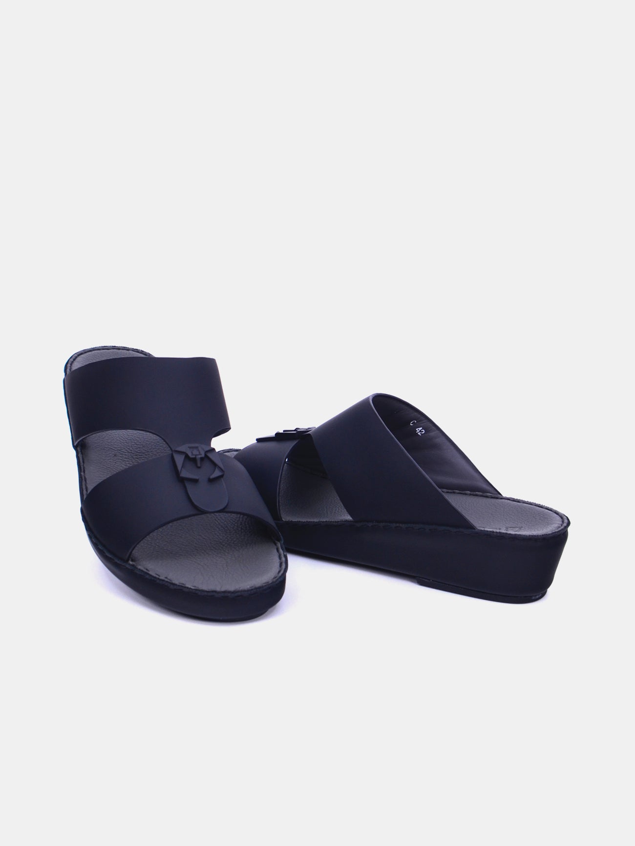 Barjeel Uno Men's Sandals #color_Black