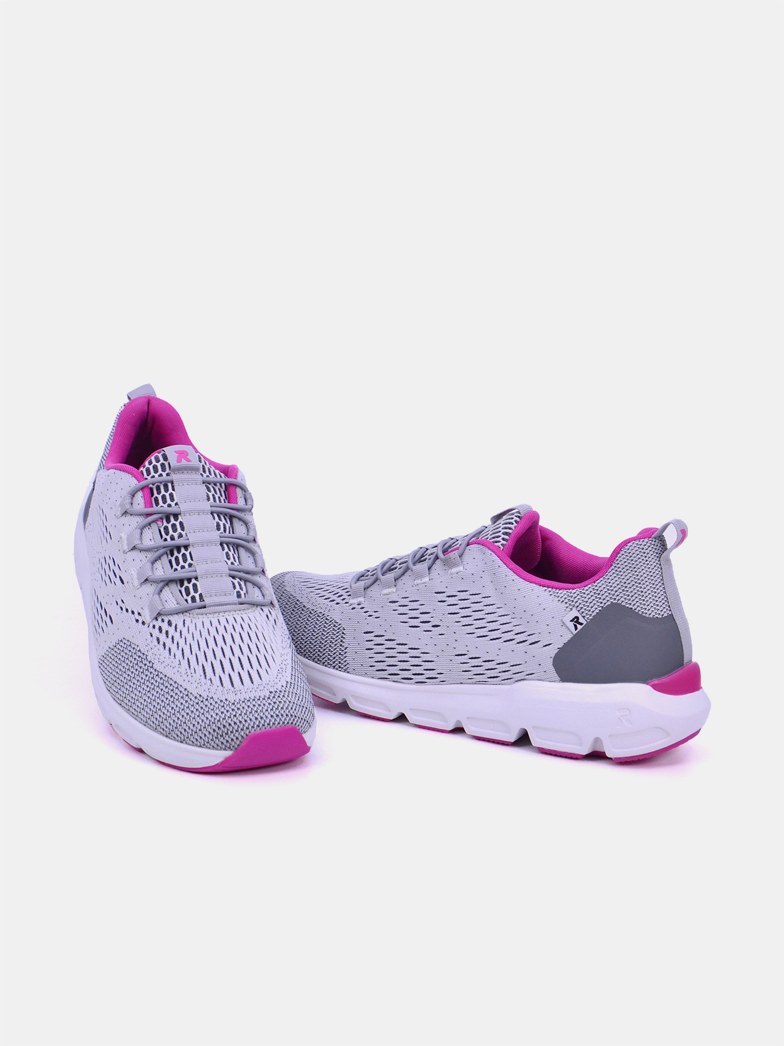 Rieker 40403 Women's Evolution Sneaker #color_gray