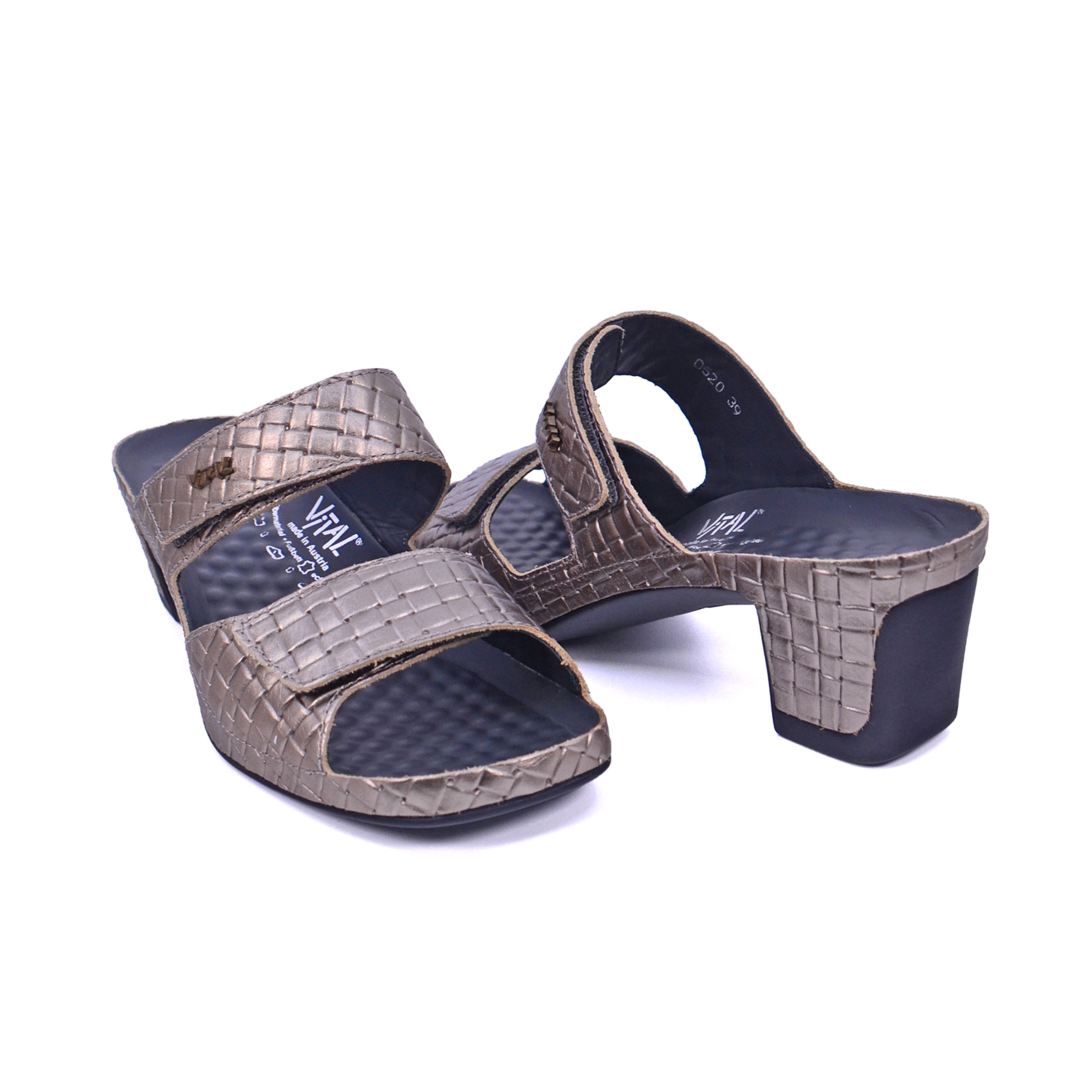 Vital Joy - Grito 0520-491-3 Women's Sandals #color_Gray
