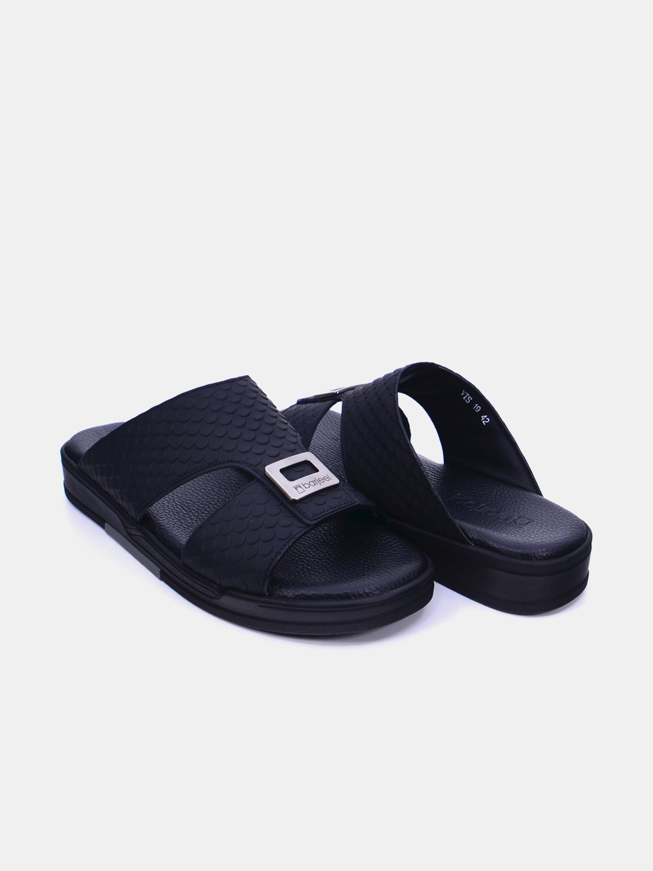 Barjeel Uno VTS 19 Men's Sandals #color_Black