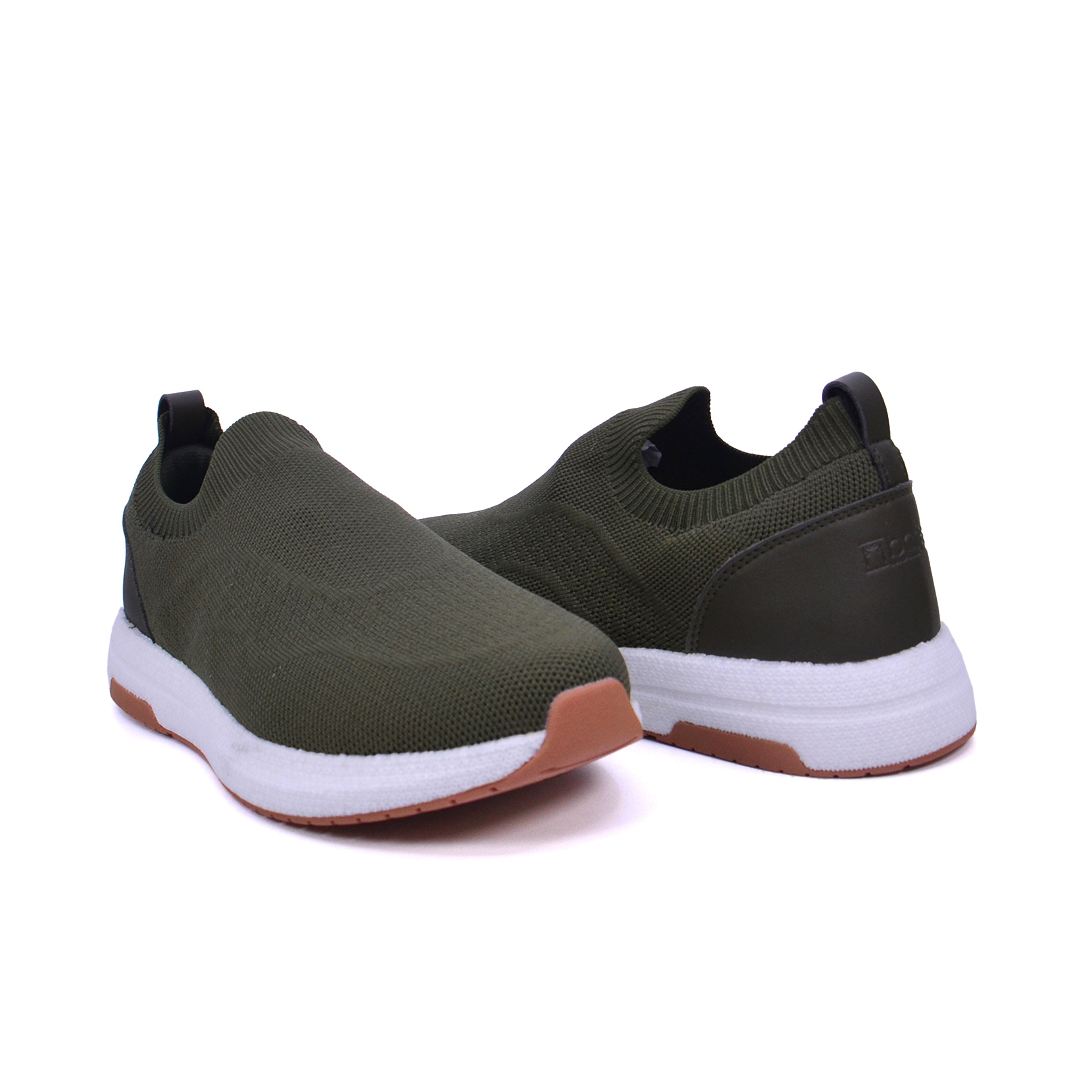 Barjeel Uno PAT960 Men Casual Shoes #color_Green