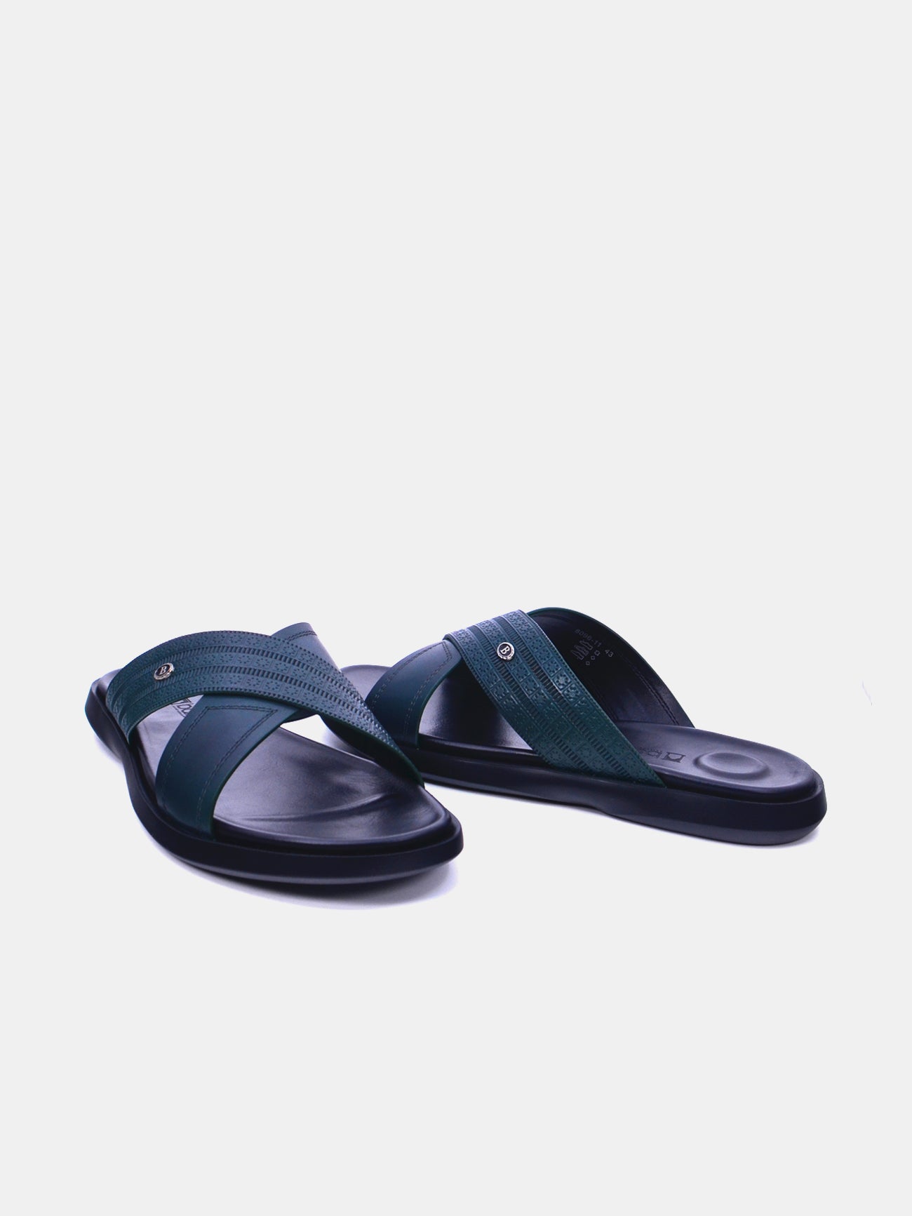 Barjeel Uno 8096-11 Men's Sandals #color_Green