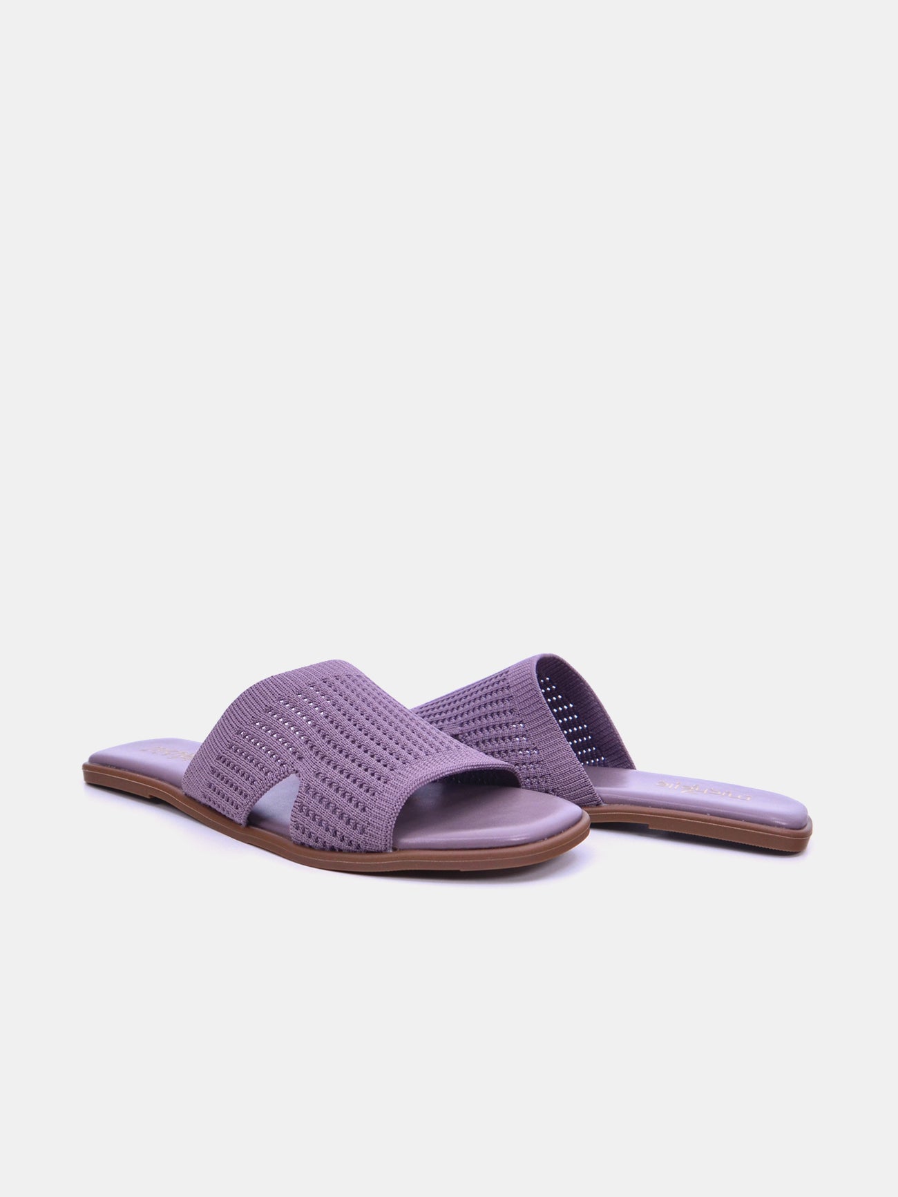 Michelle Morgan 114RJ10H Women's Flat Sandals #color_Purple