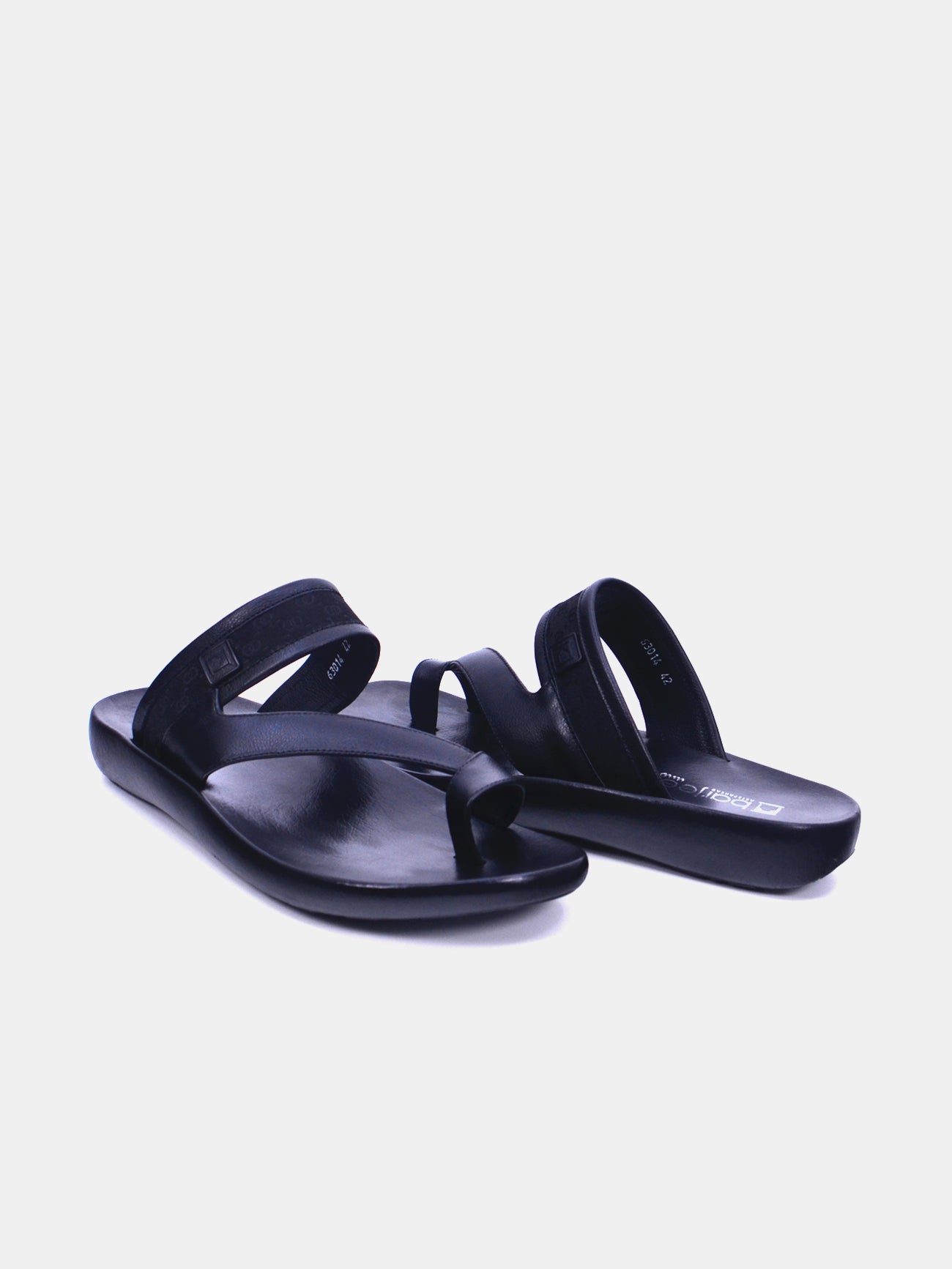 Barjeel Uno 63014 Men's Sandals #color_Black