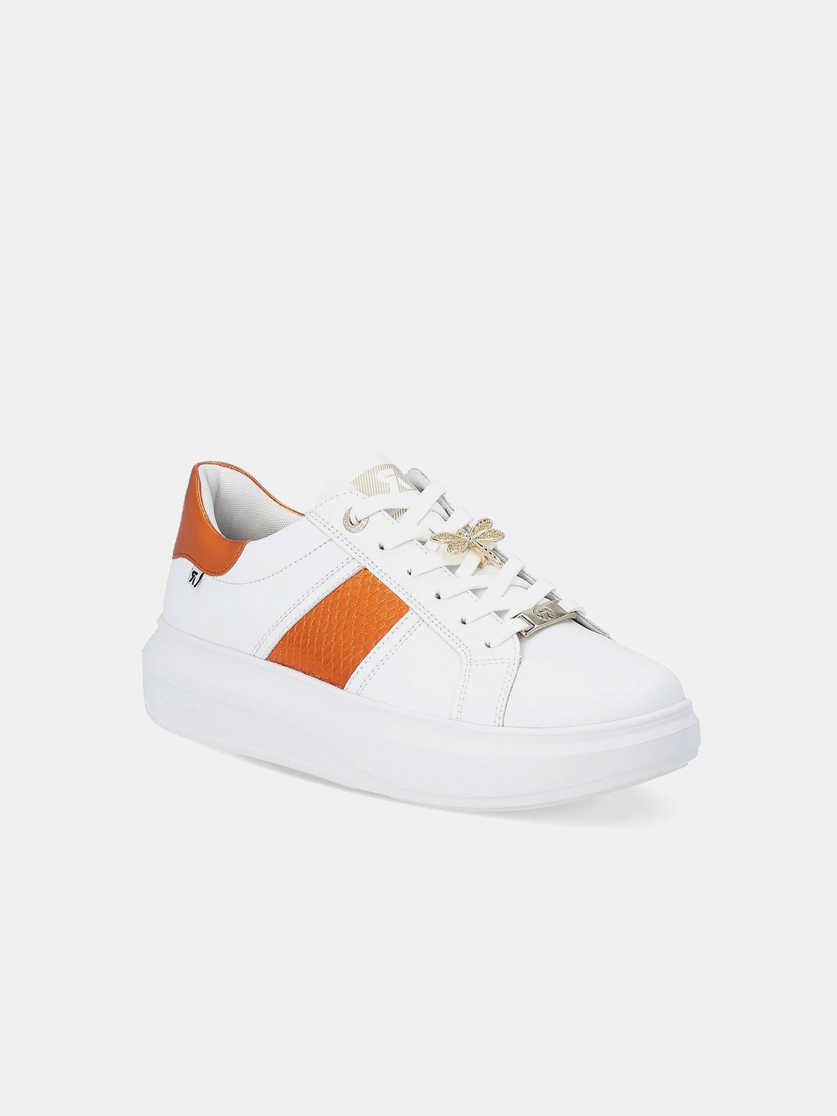 Rieker W1202-80 Women's Sneakers #color_white