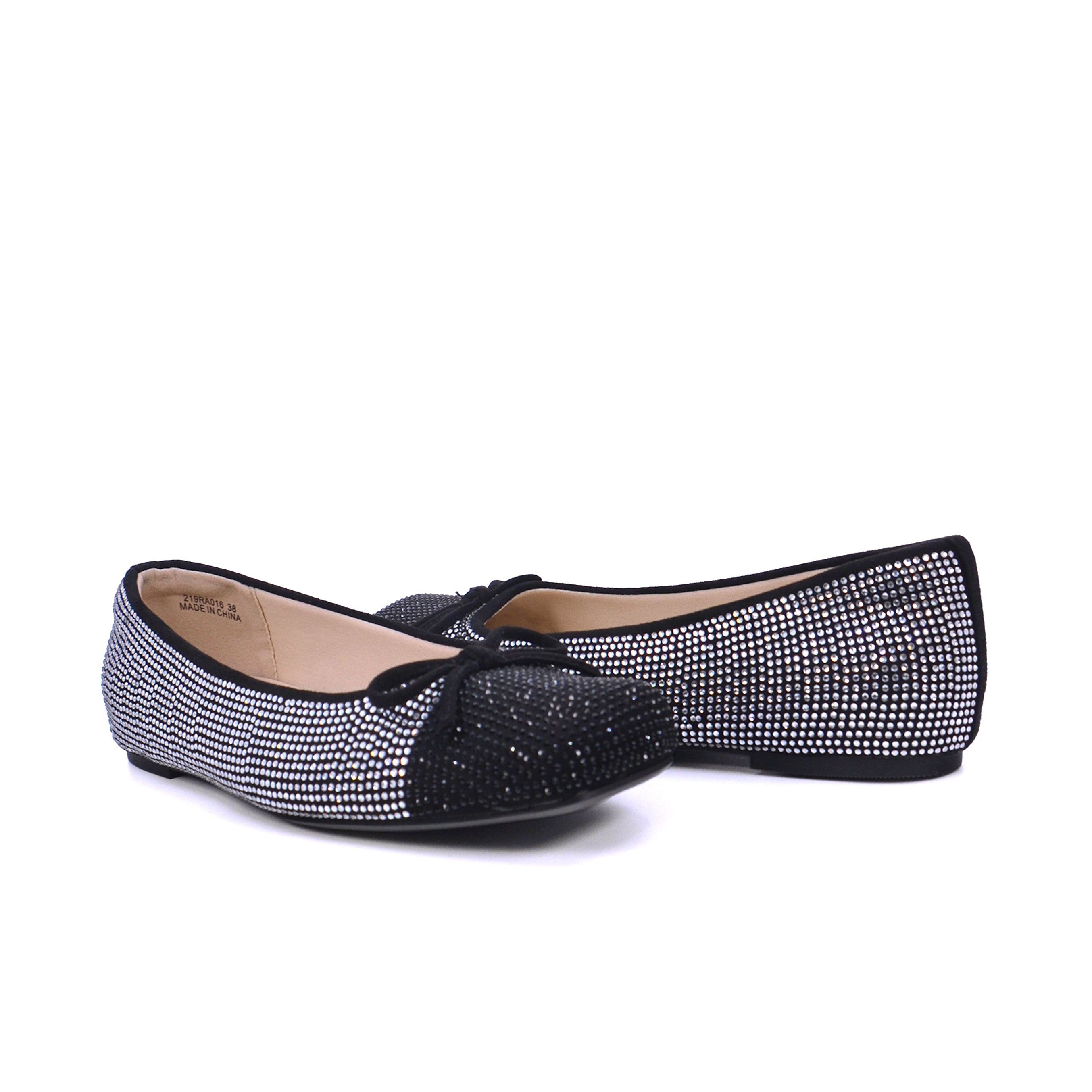 092-2675 Michelle Morgan 219RA016 Women's Flat Shoes #color_Black