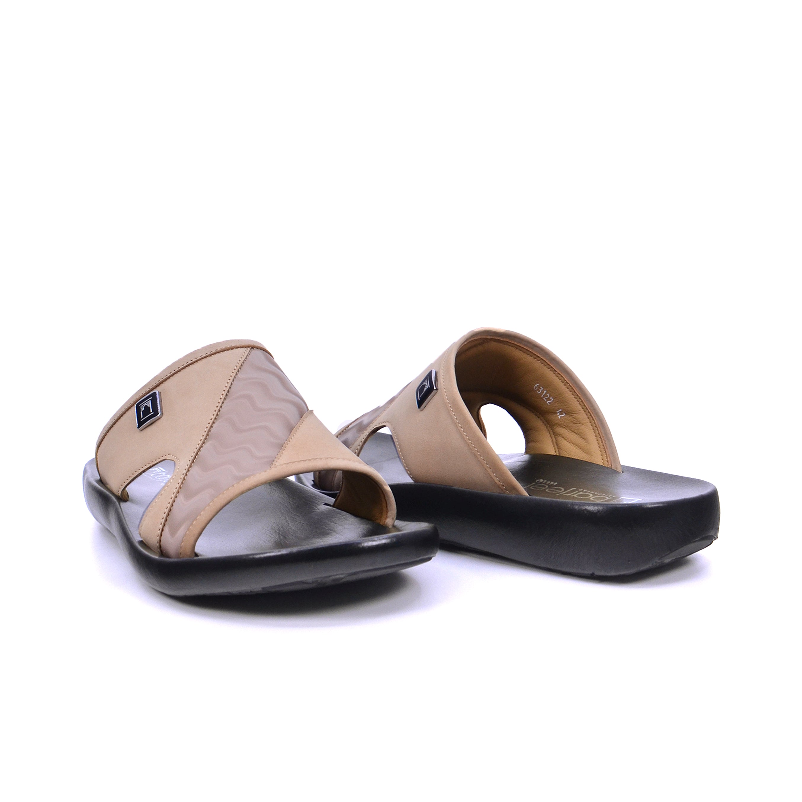Barjeel Uno 63122 Men's Sandals #color_Beige