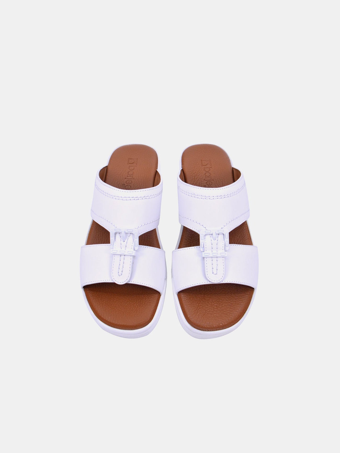 Barjeel Uno BJM 07 Boys Sandals #color_White