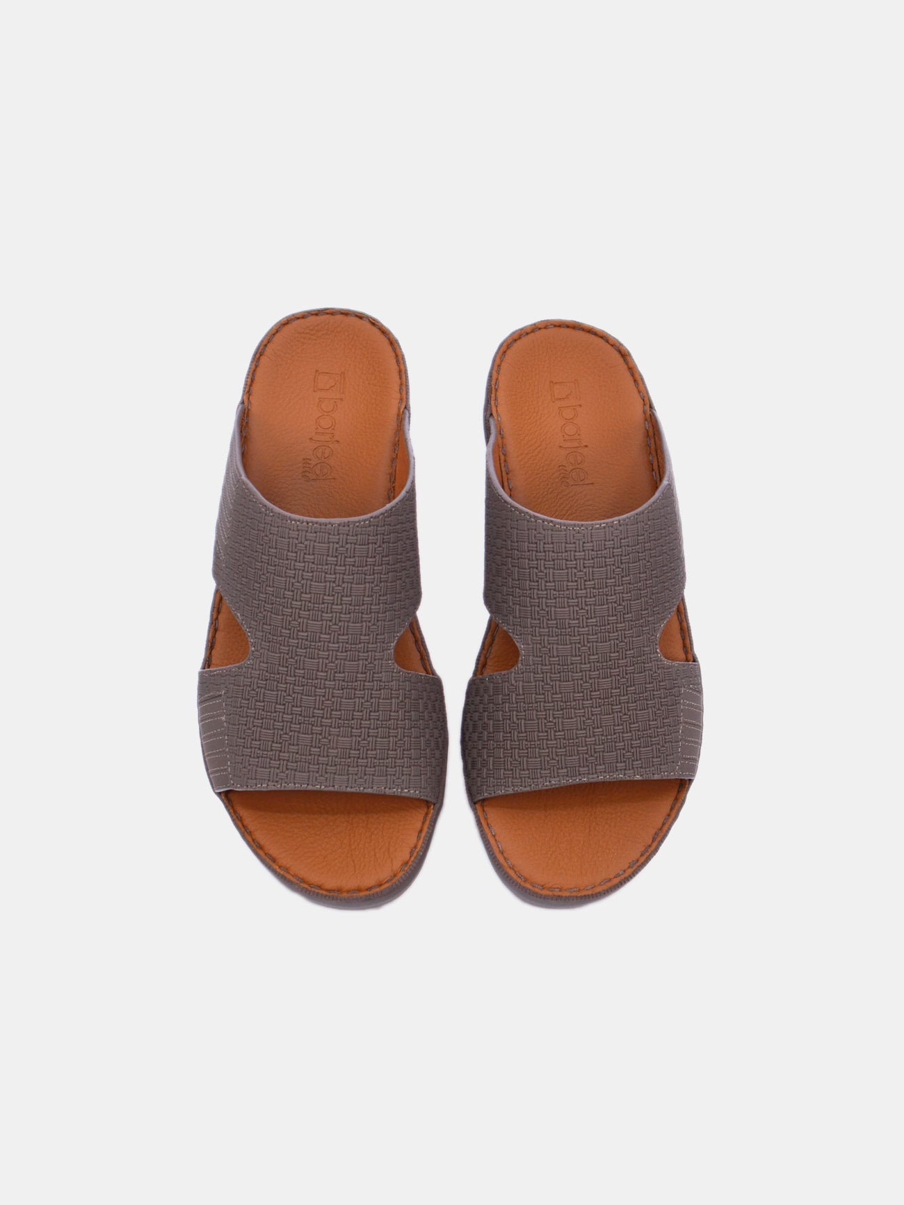 Barjeel Uno SP-104 Men's Sandals #color_Beige