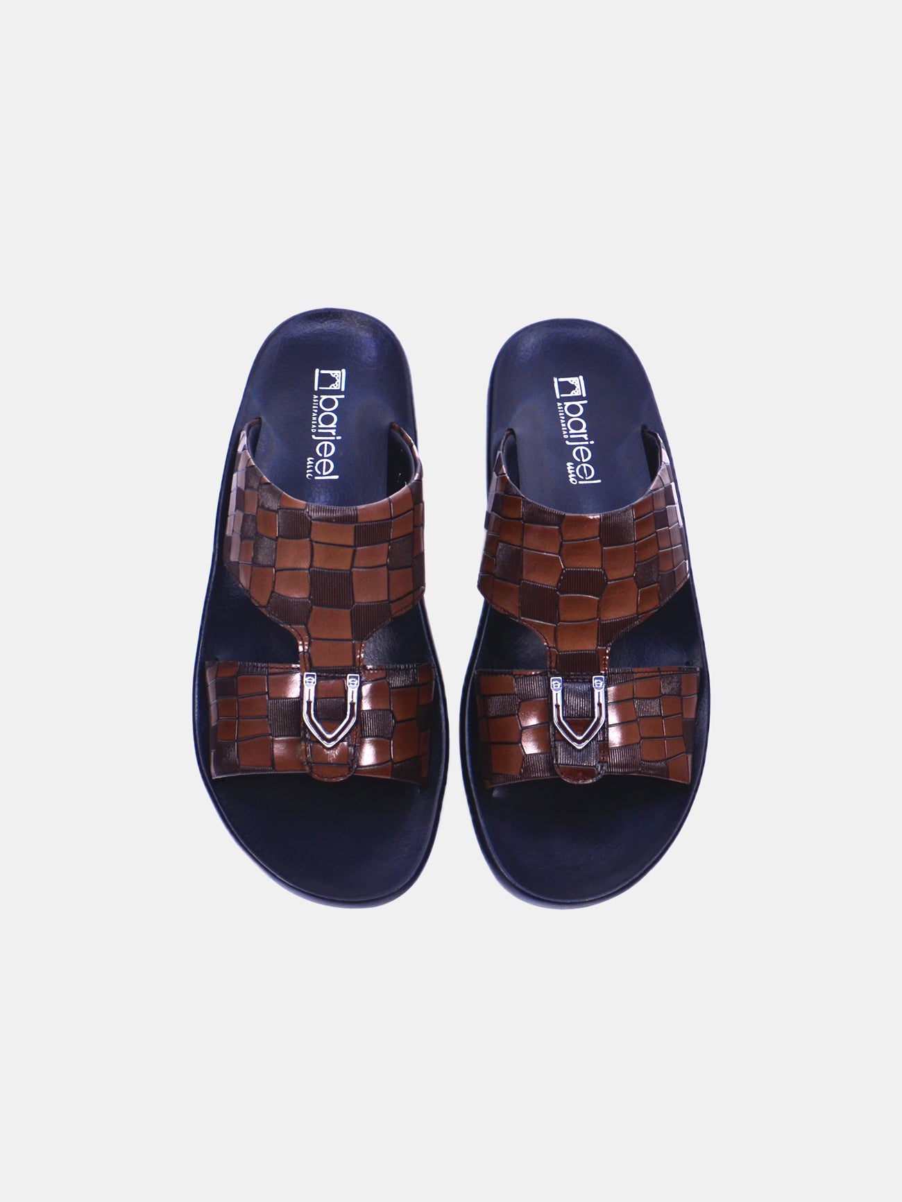 Barjeel Uno 63092 Men's Sandals #color_Brown