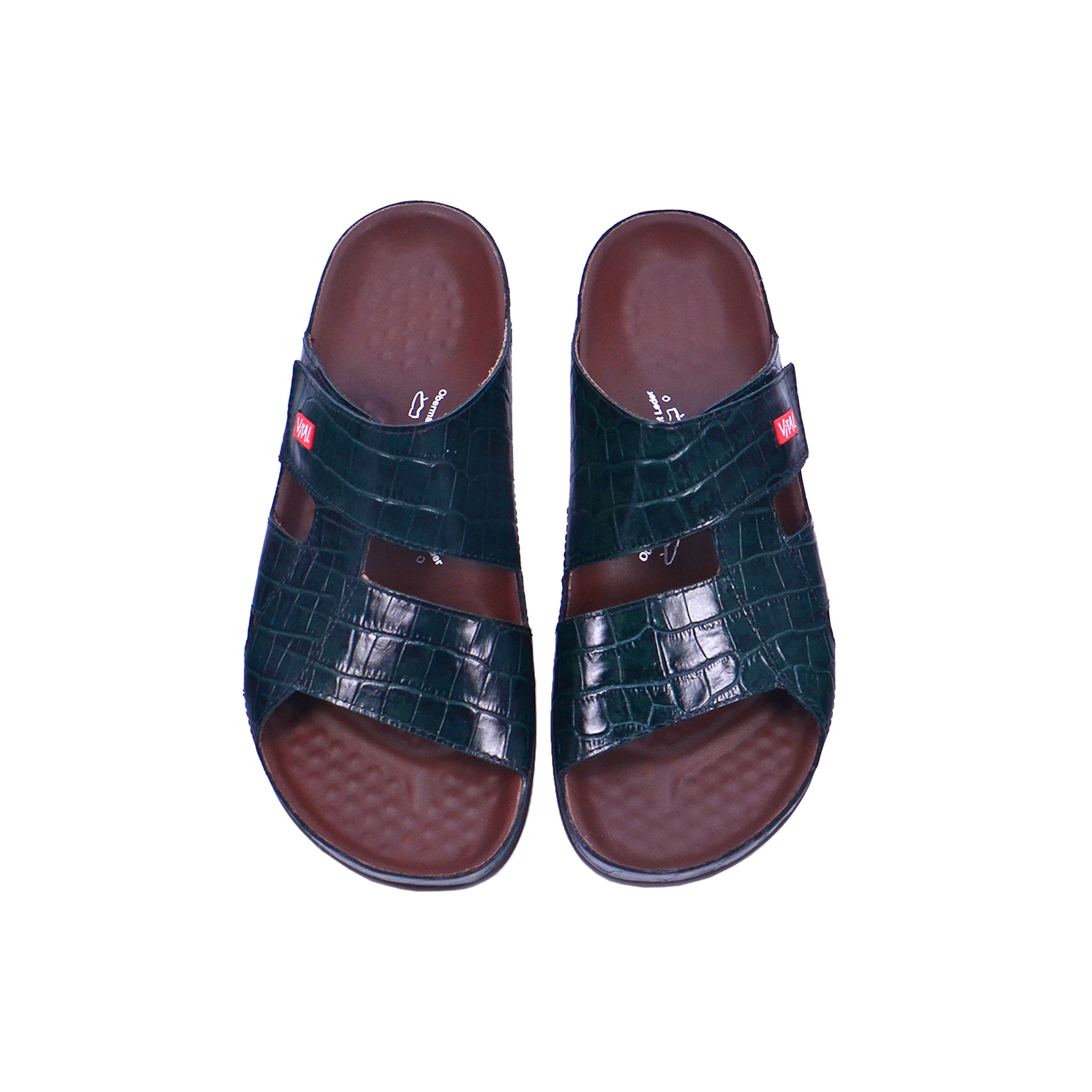 Vital Cairo 0922B-356-99 Men's Sandals #color_Green