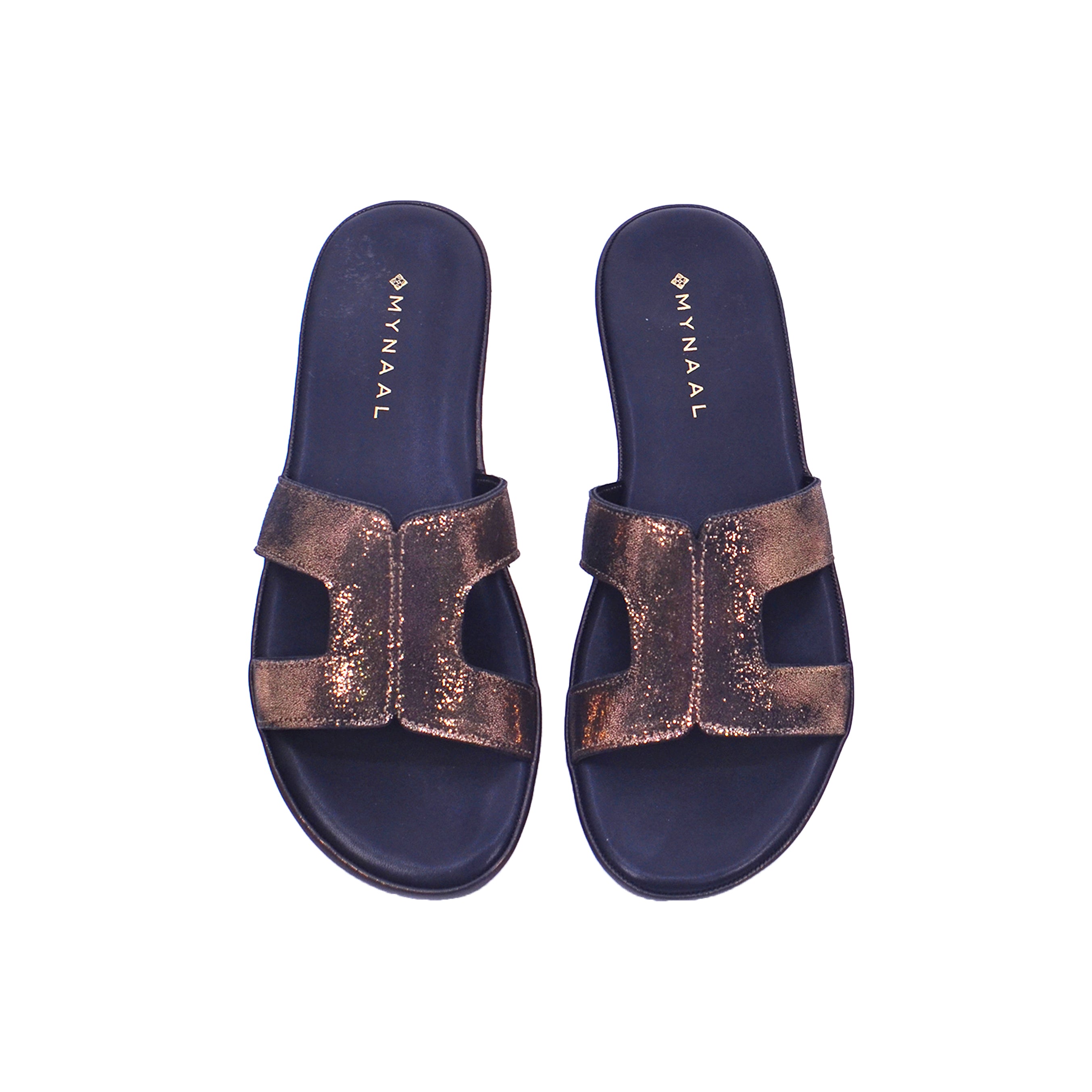 Mynaal Women's Heeled Sandals #color_Bronze
