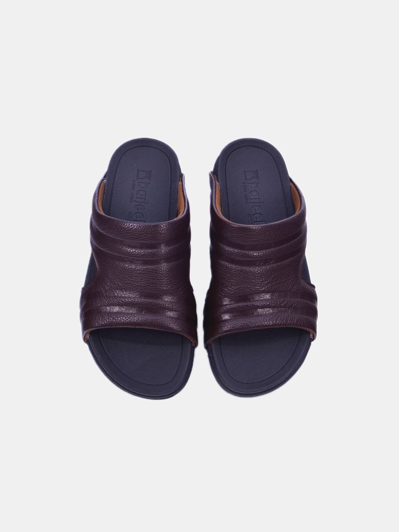 Barjeel Uno 20254 Men's Arabic Sandals #color_Brown