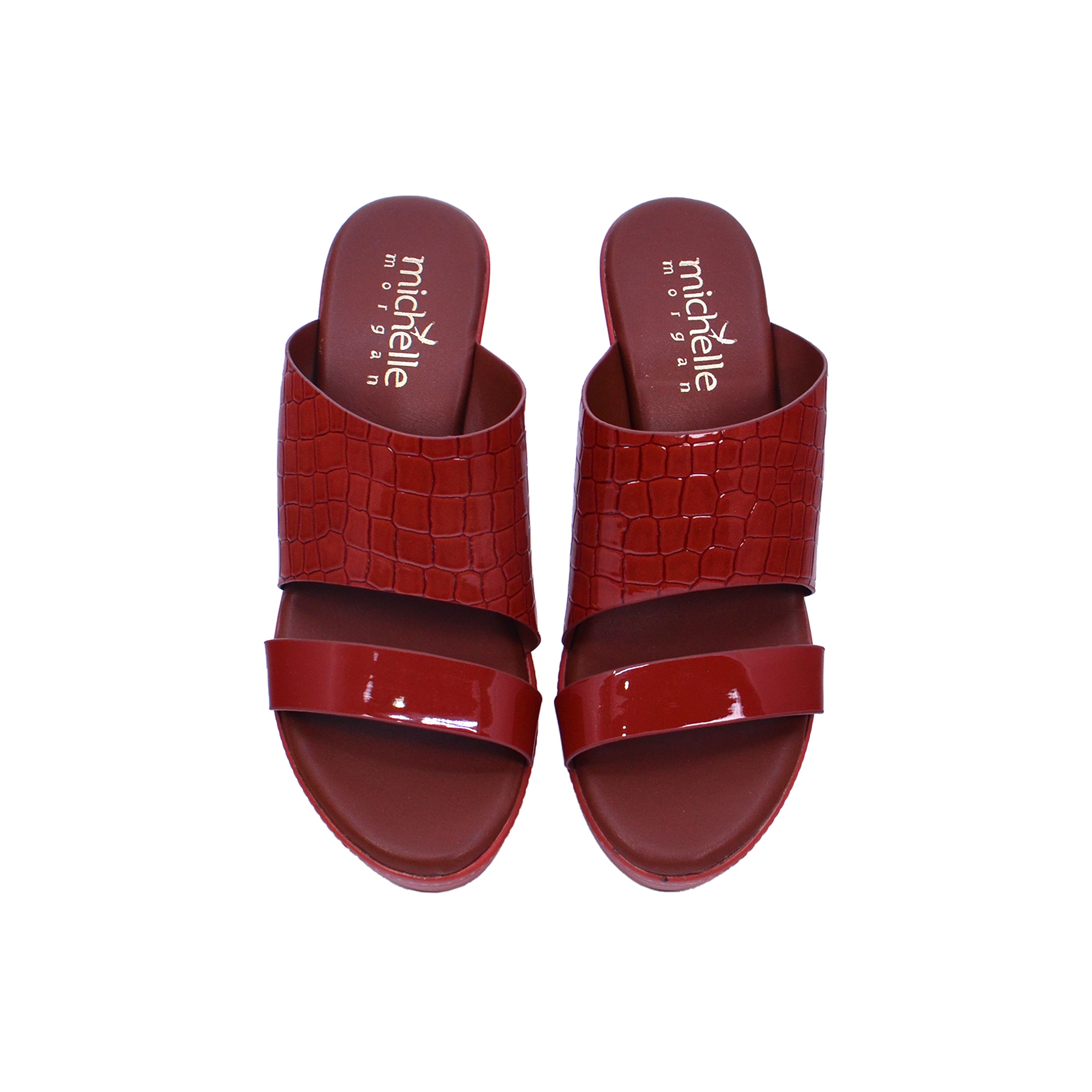 092-2455 Michelle Morgan 913RJ076 Women's Heeled Sandals #color_Brown