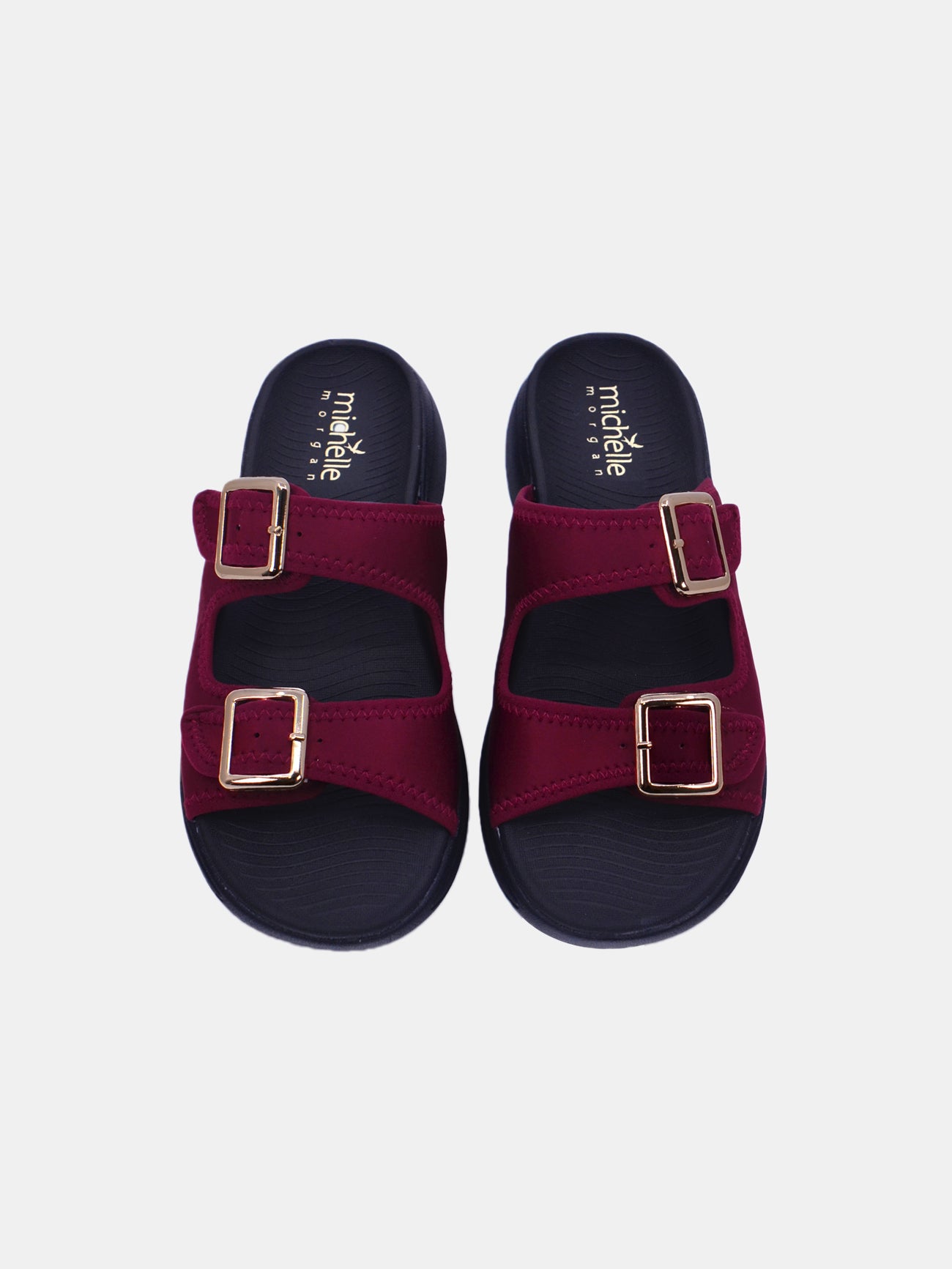 Michelle Morgan 214RJ533
 Women's Casual Sandals #color_Maroon