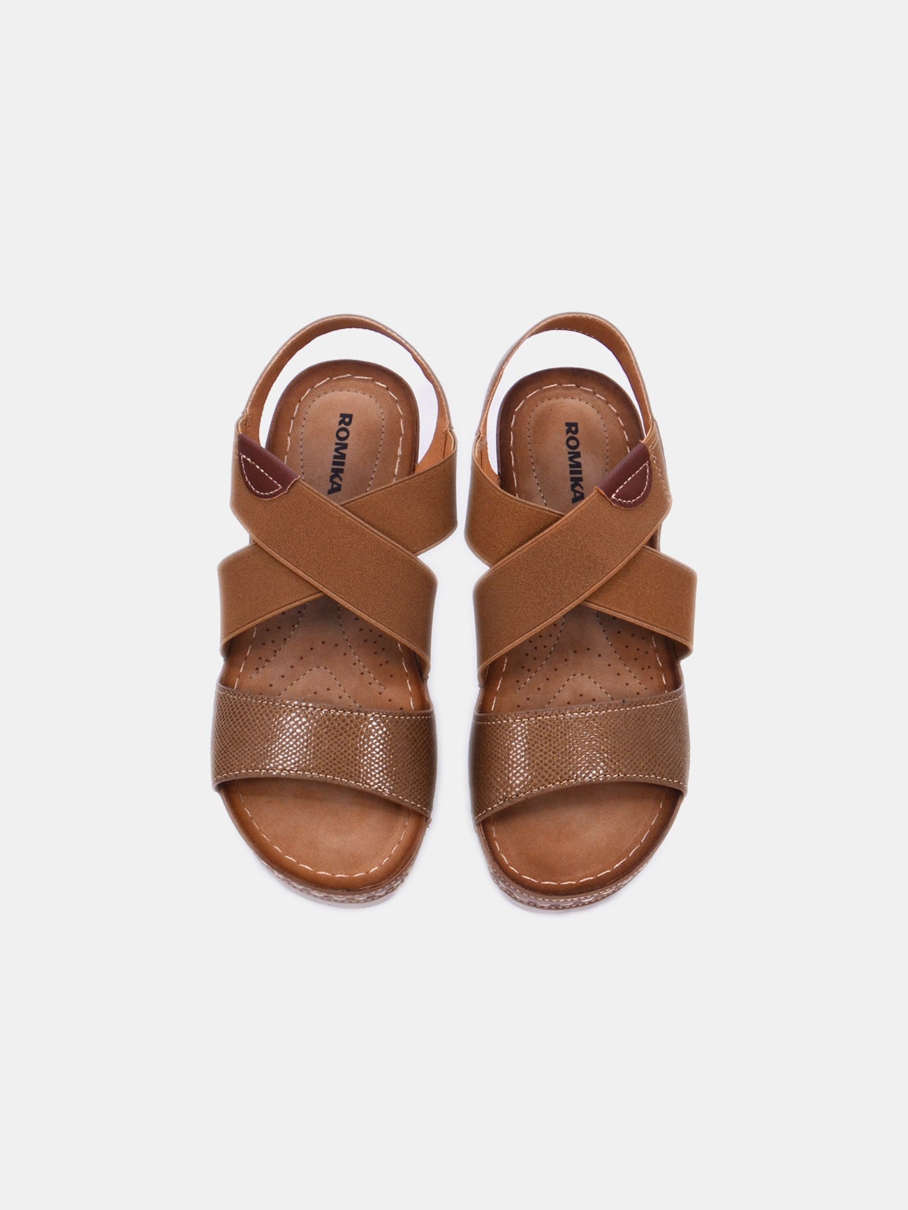 Romika 36601-AR638 Wedge Sandals #color_Beige