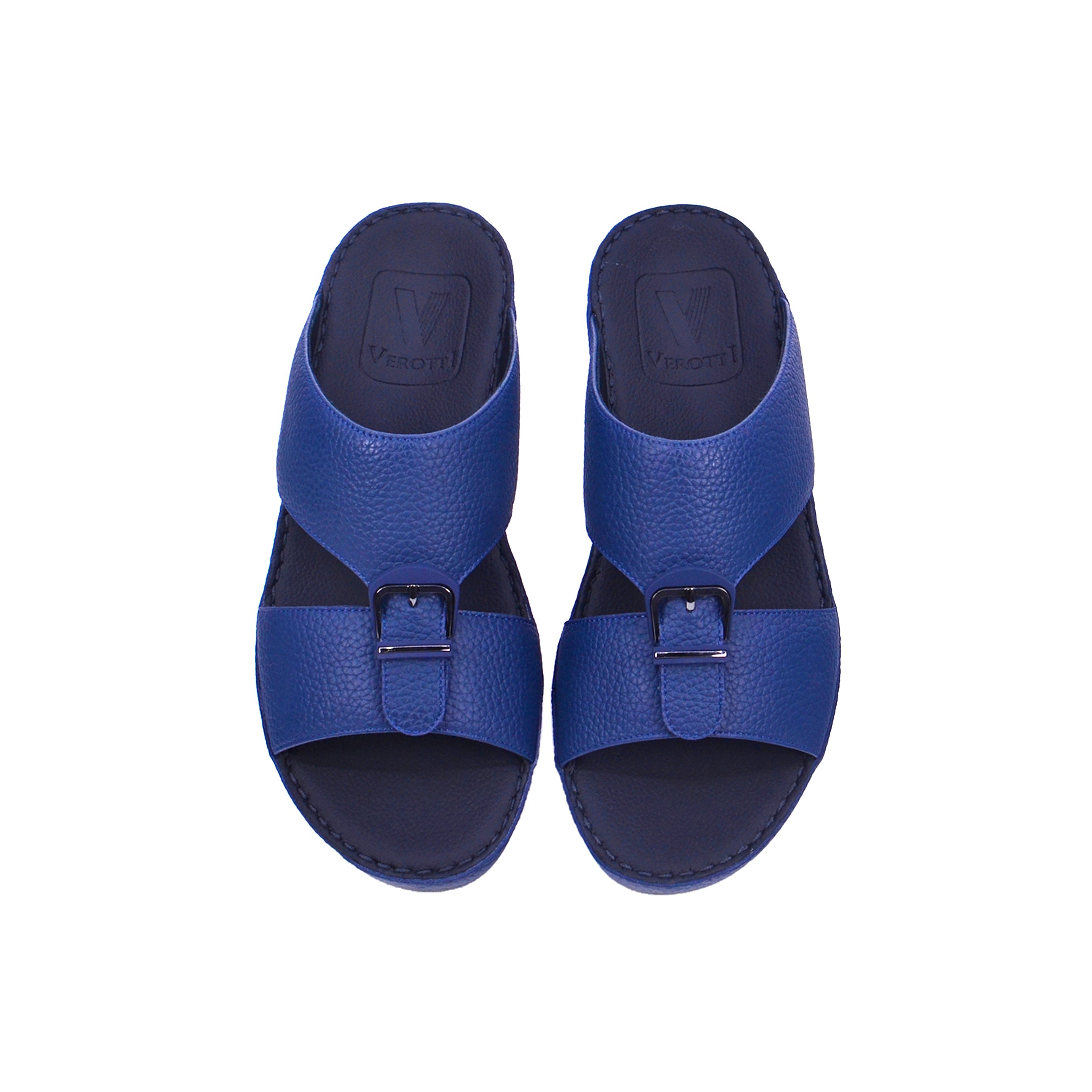 Verotti VTS-42 Men's Arabic Sandals #color_Navy