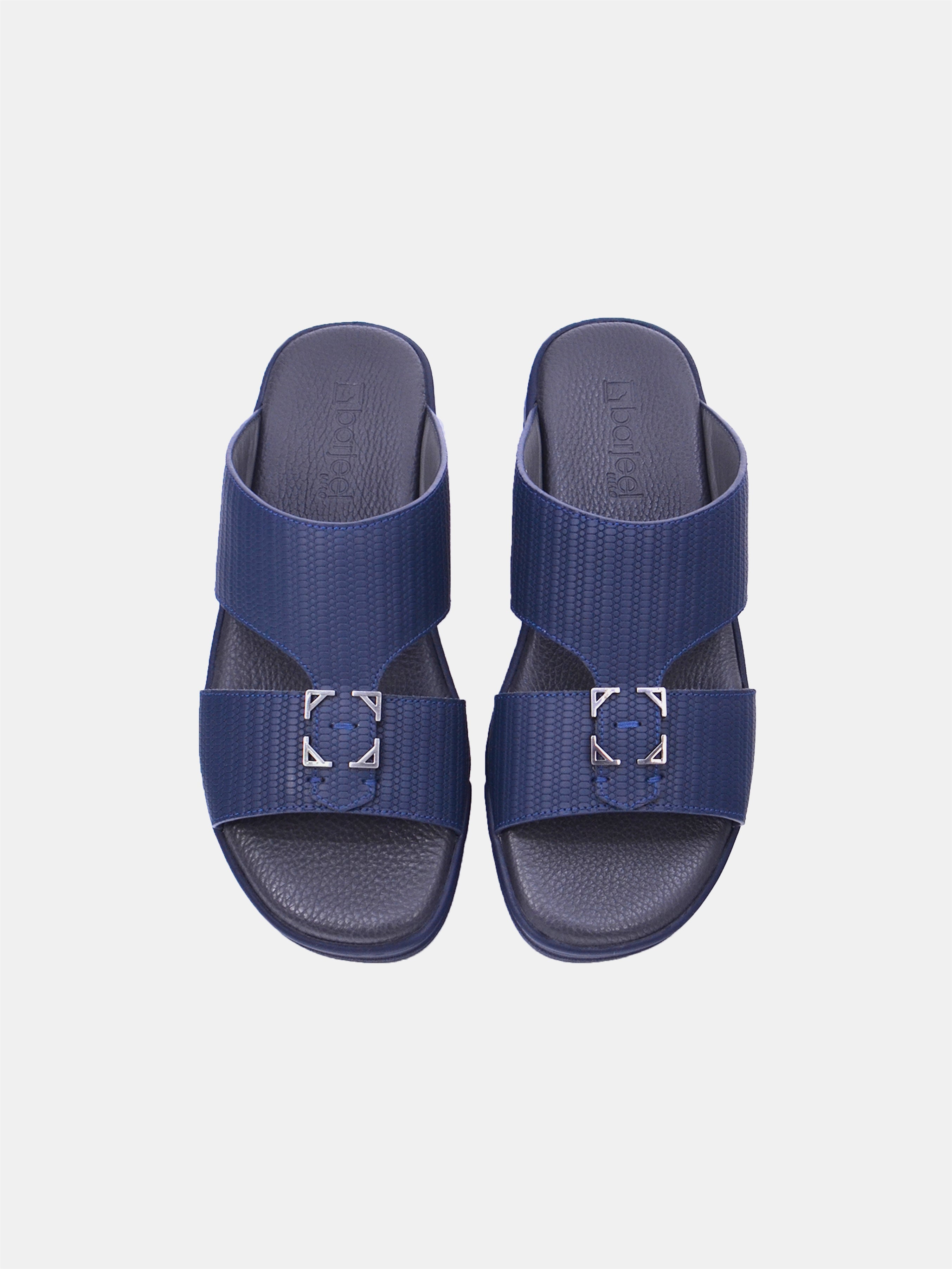 Barjeel Uno MSA133 Men Arabic Sandals #color_Navy