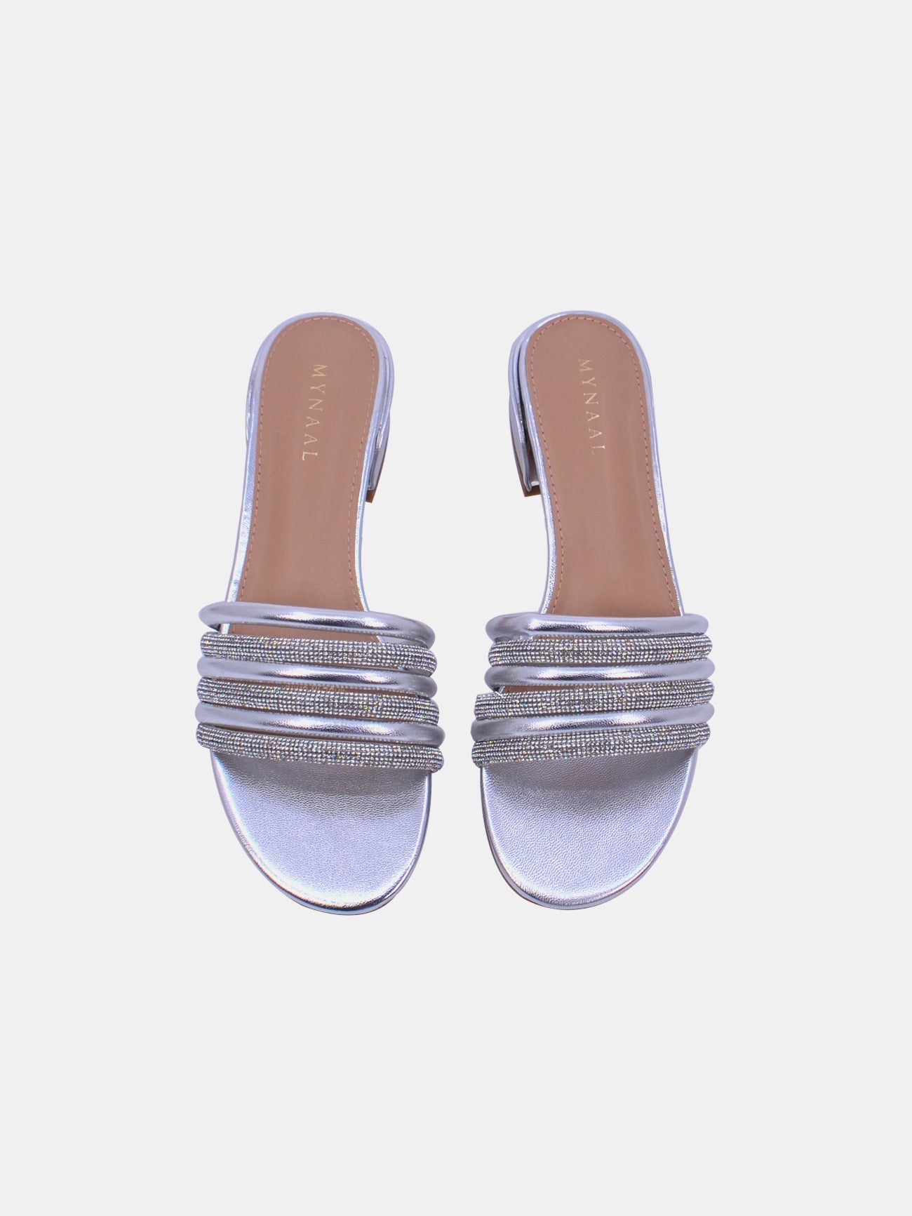 Mynaal Ophelia Women's Flat Sandals #color_Silver