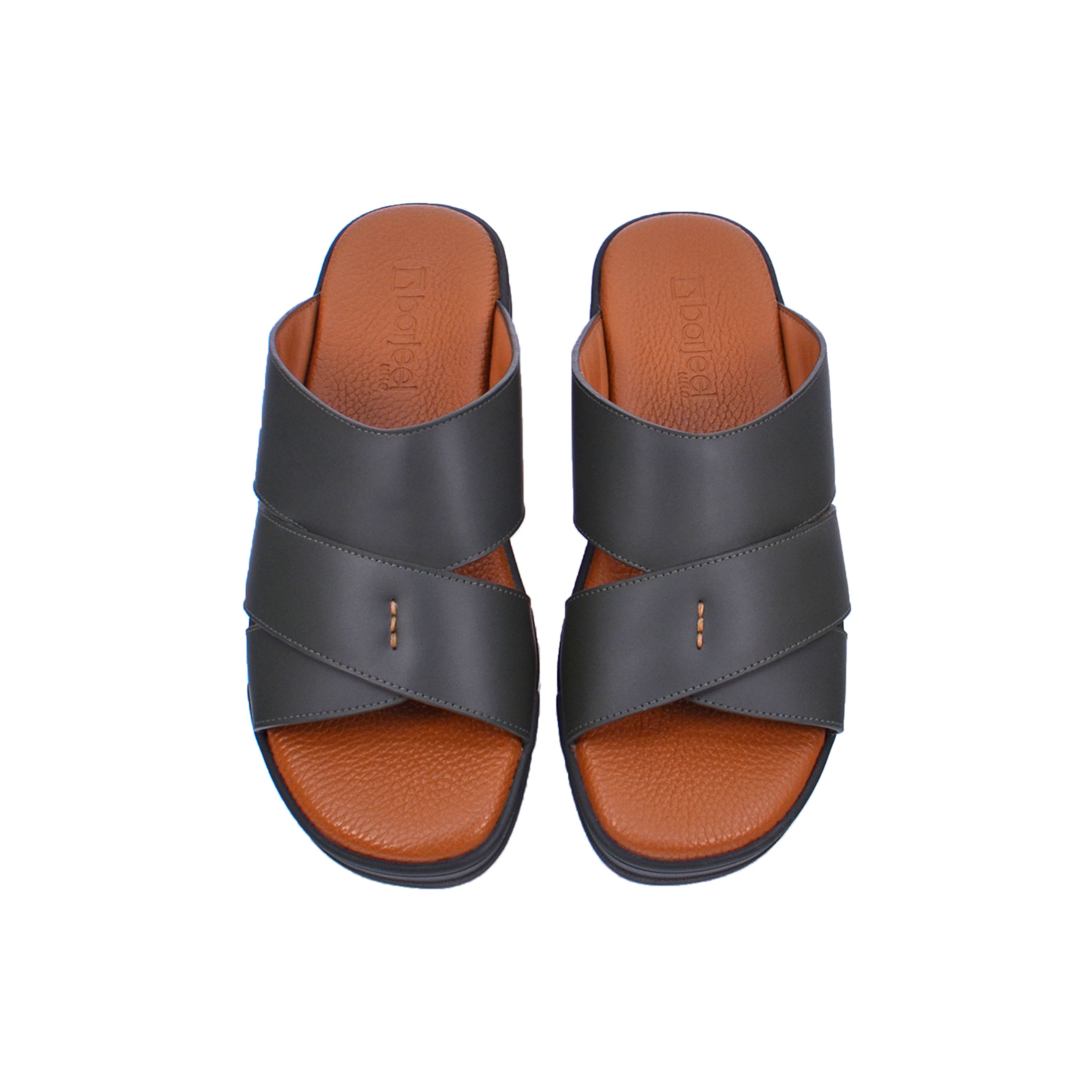 Barjeel Uno MSA125 Men Arabic Sandals #color_Green