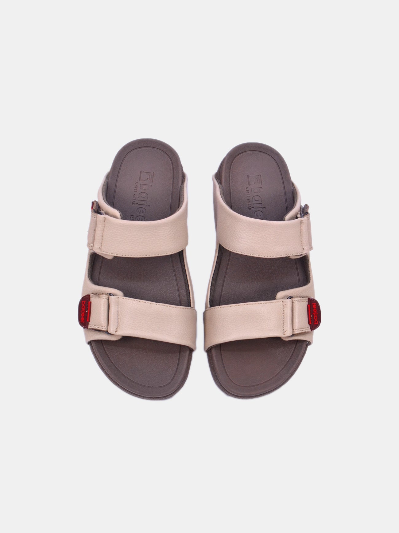 Barjeel Uno 20272 Men's Arabic Sandals #color_Beige