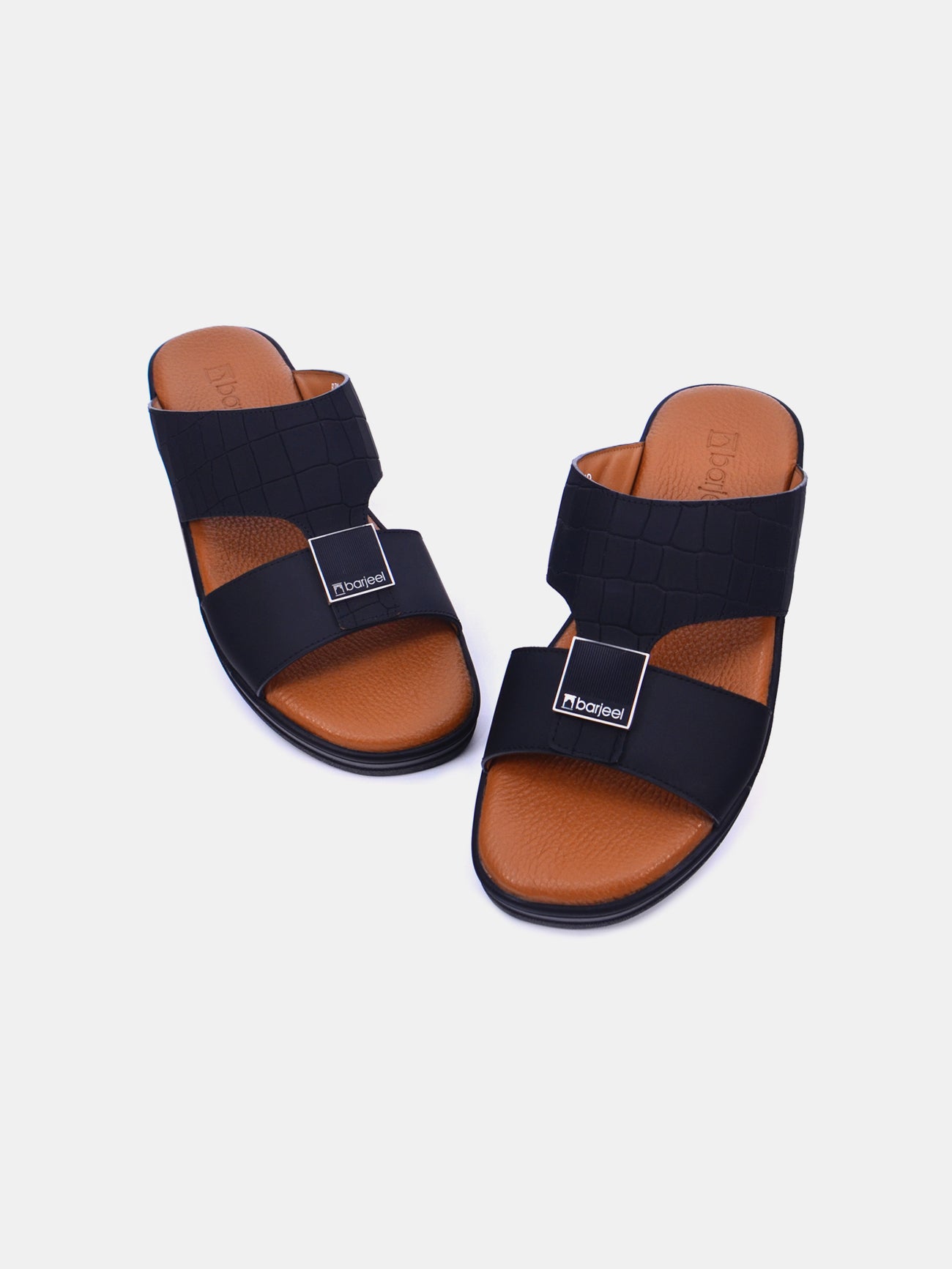 Barjeel Uno BJM 14 Men's Sandals #color_Black