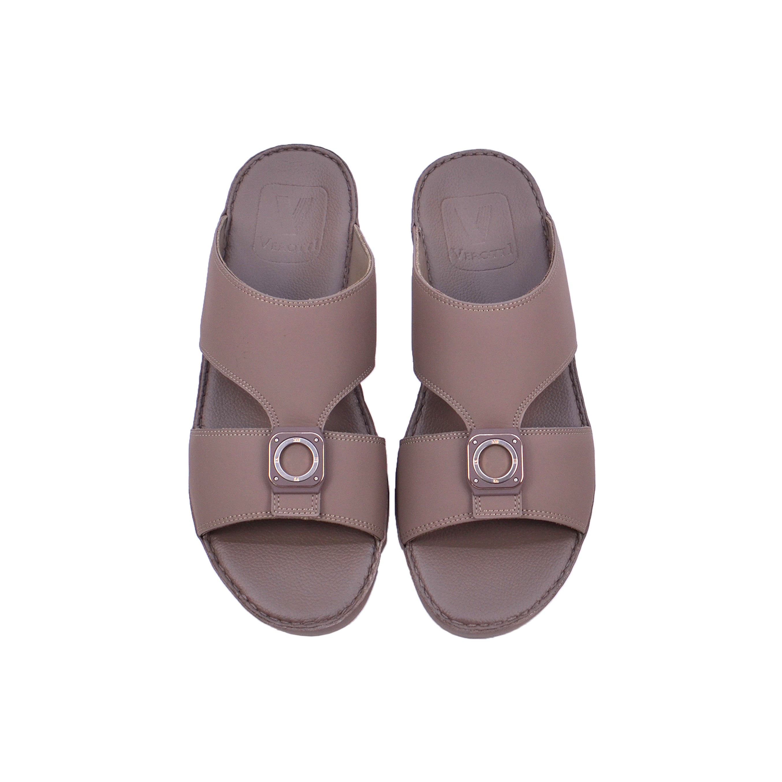 Verotti VTS-67 Men's Arabic Sandals #color_Brown