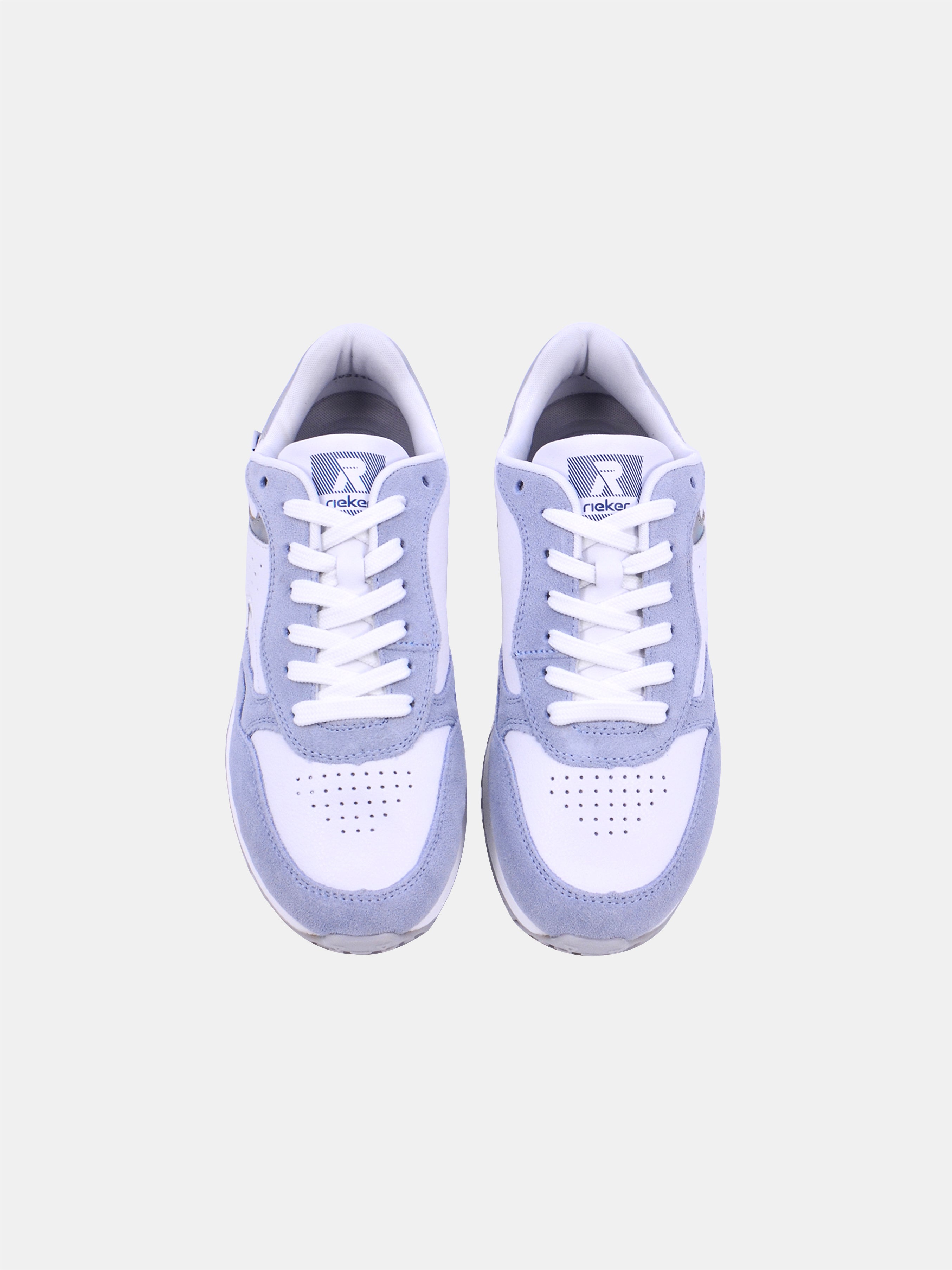 Rieker W0607 Women's Sneakers #color_blue / white