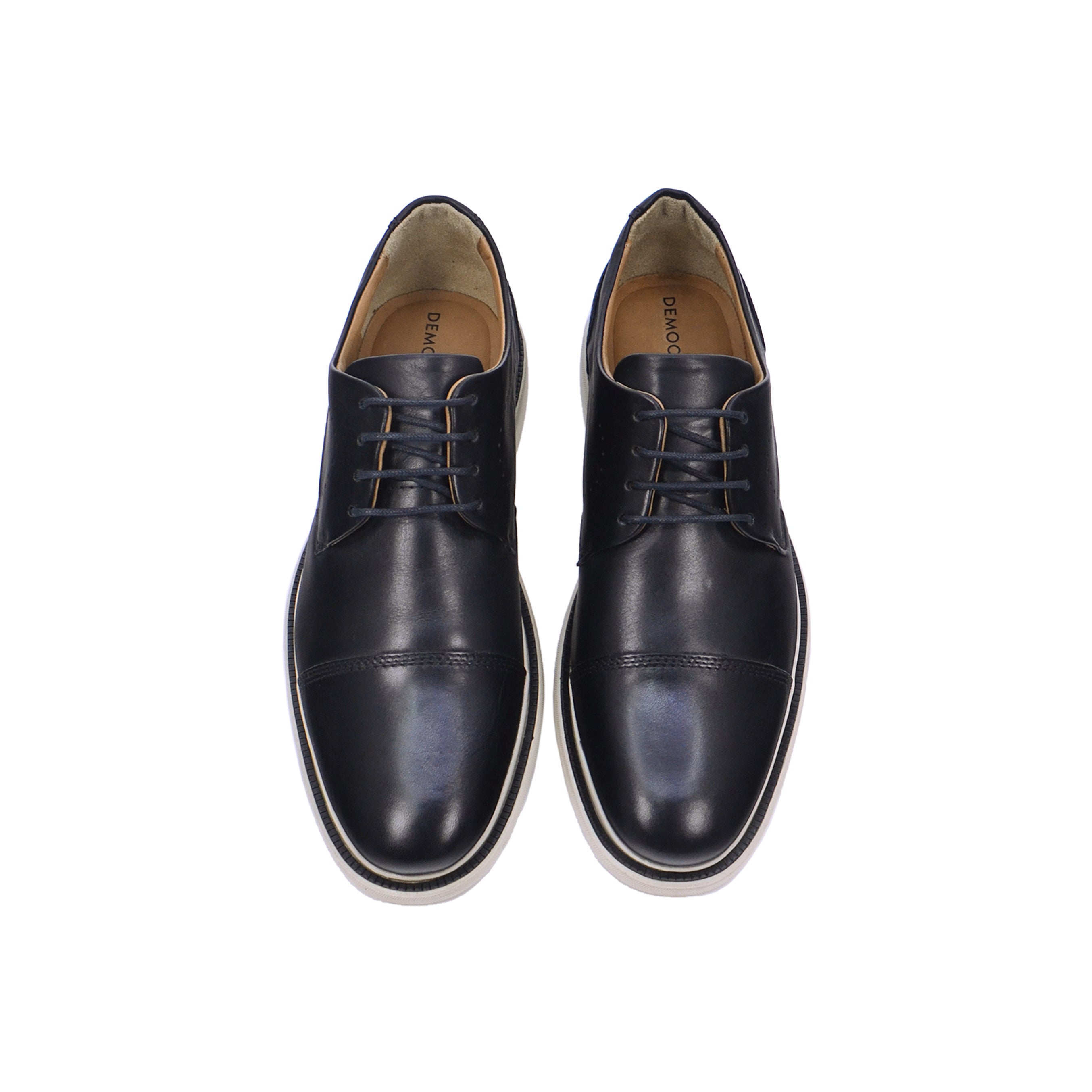 032-173 Democrata Men's Casual Shoes #color_Black