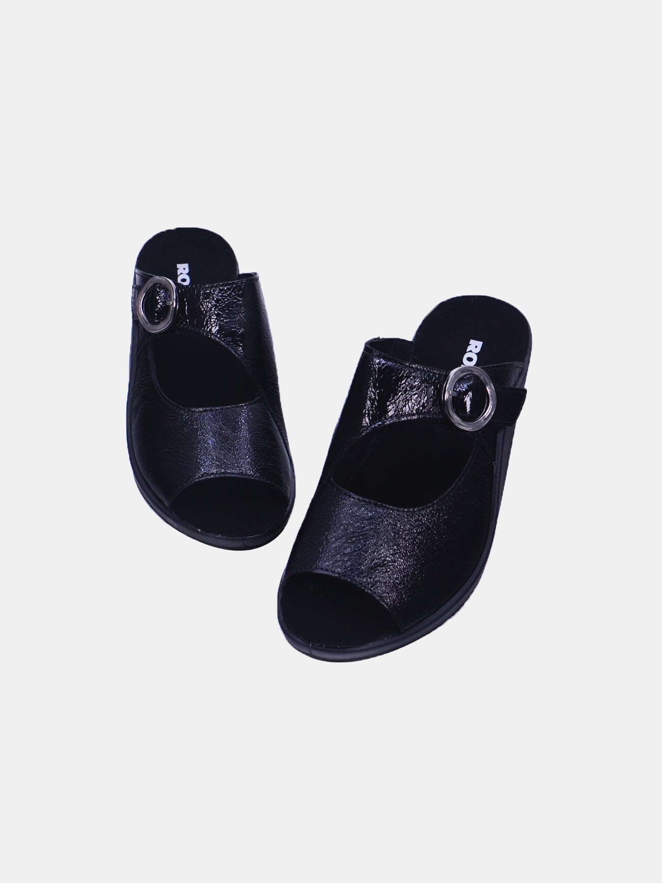 Romika 27161-AR419 Heel Sandals #color_Black